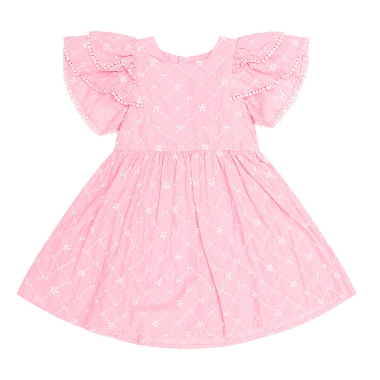 Floral Broderie Dress