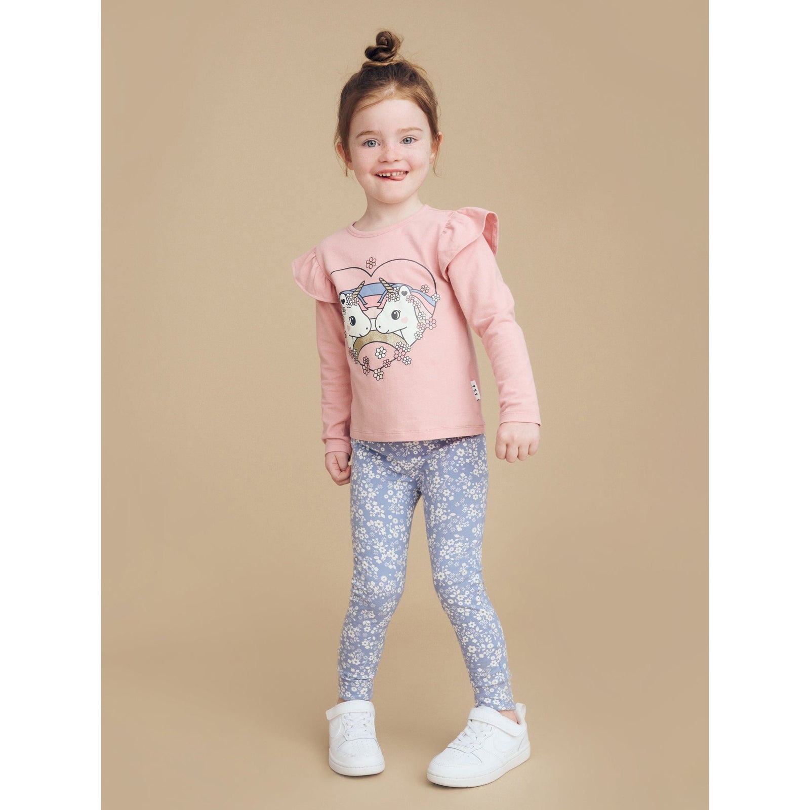 Unicorn Heart Frill Top