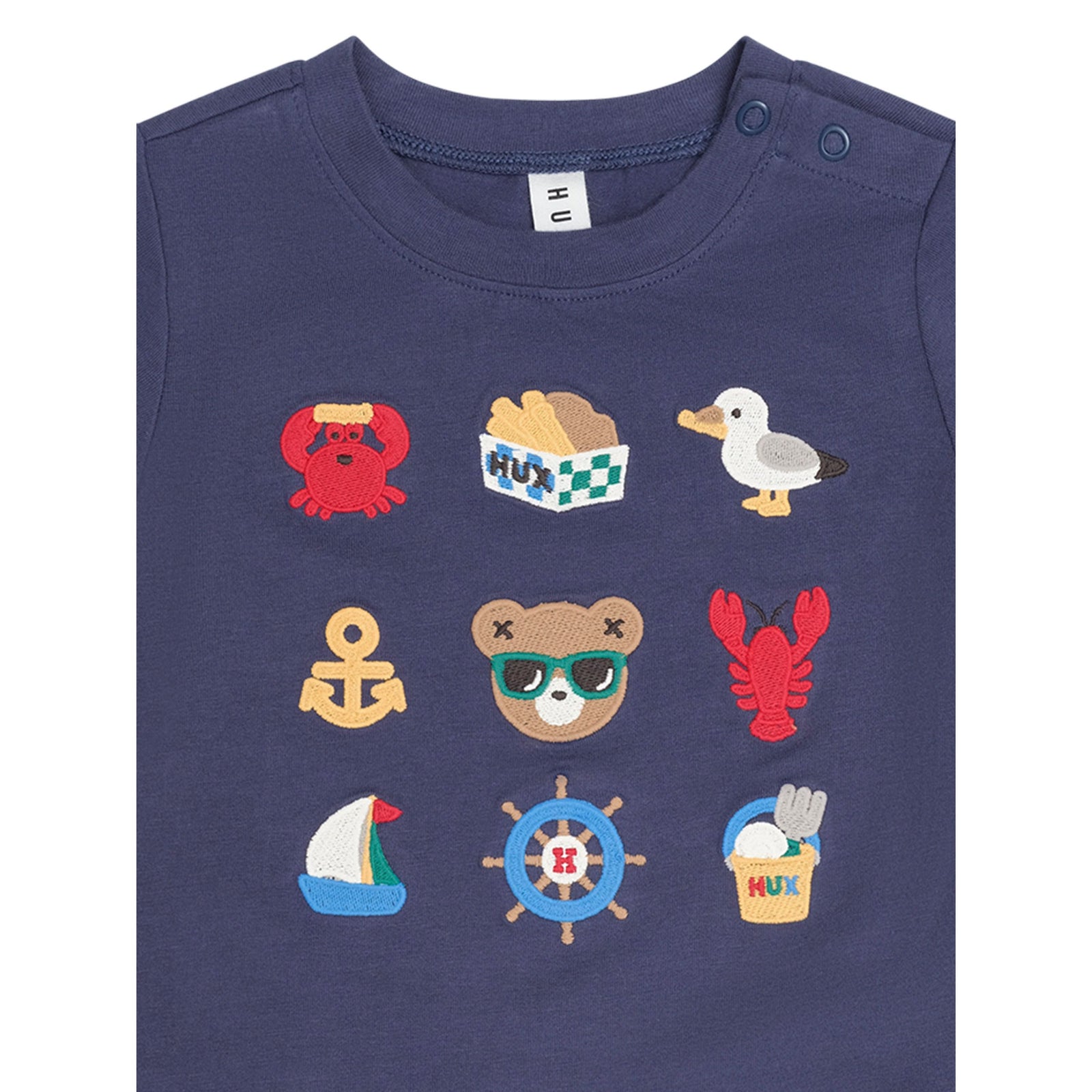 9 Nautical Emb Tee