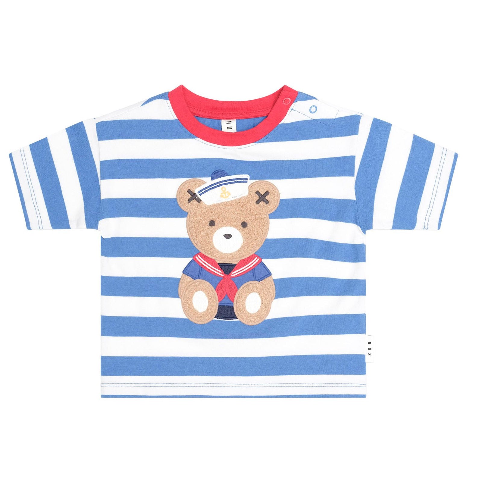 Nautical Stripe Sitting Hux Tee