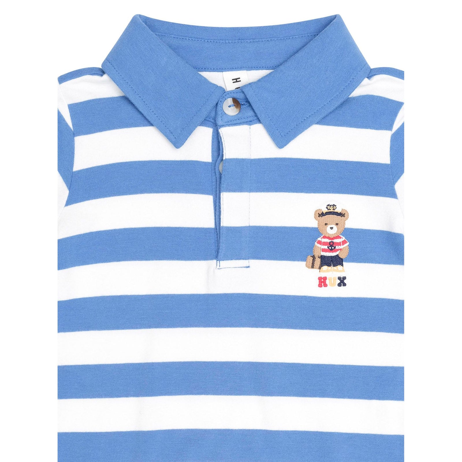 Nautical Stripe Standing Hux Polo