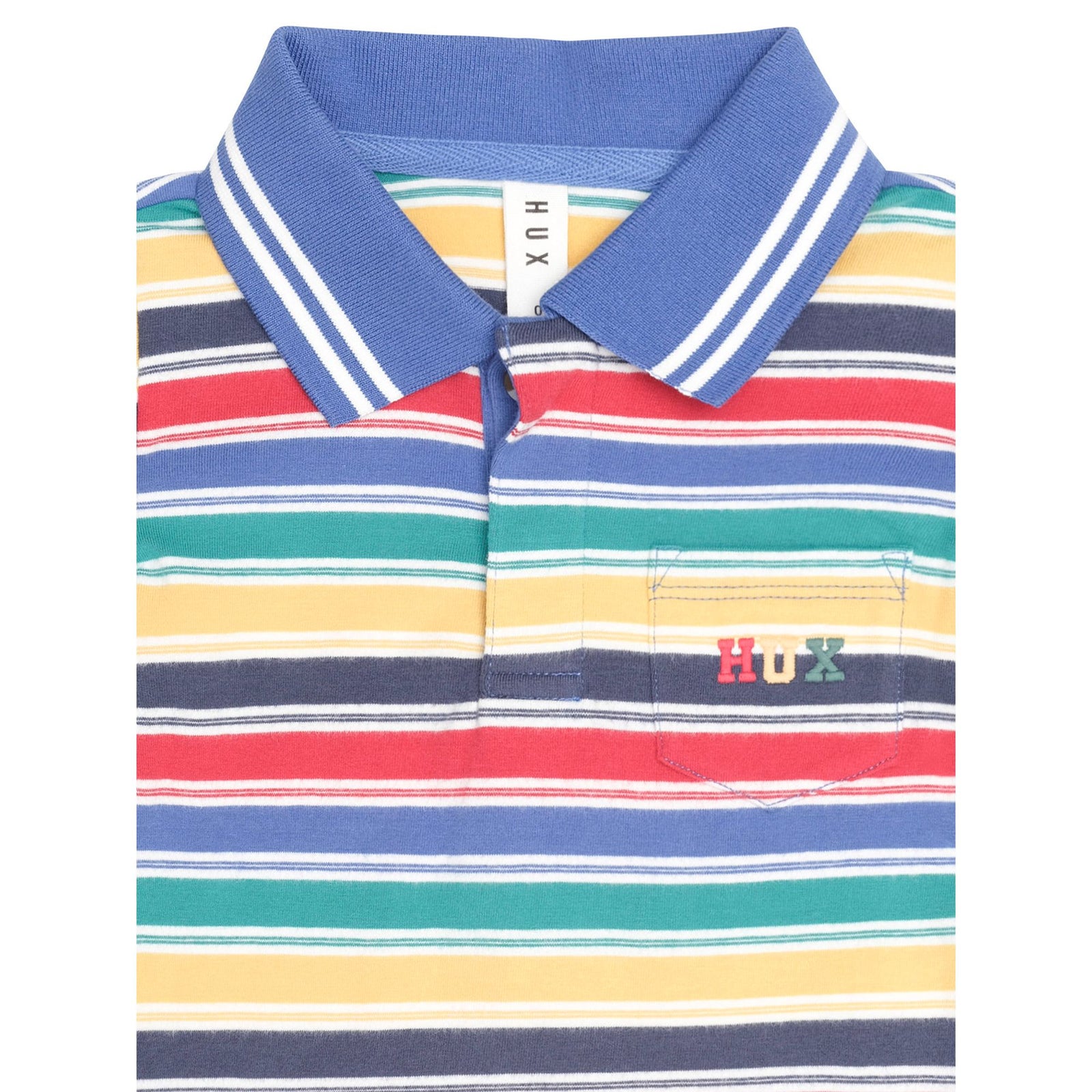Vintage Stripe Hux Emb Polo