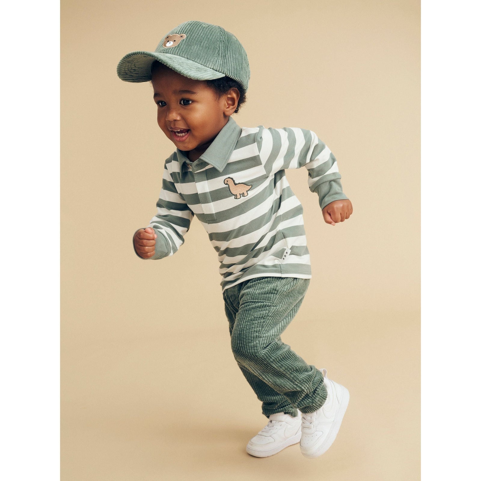Dino Stripe Polo