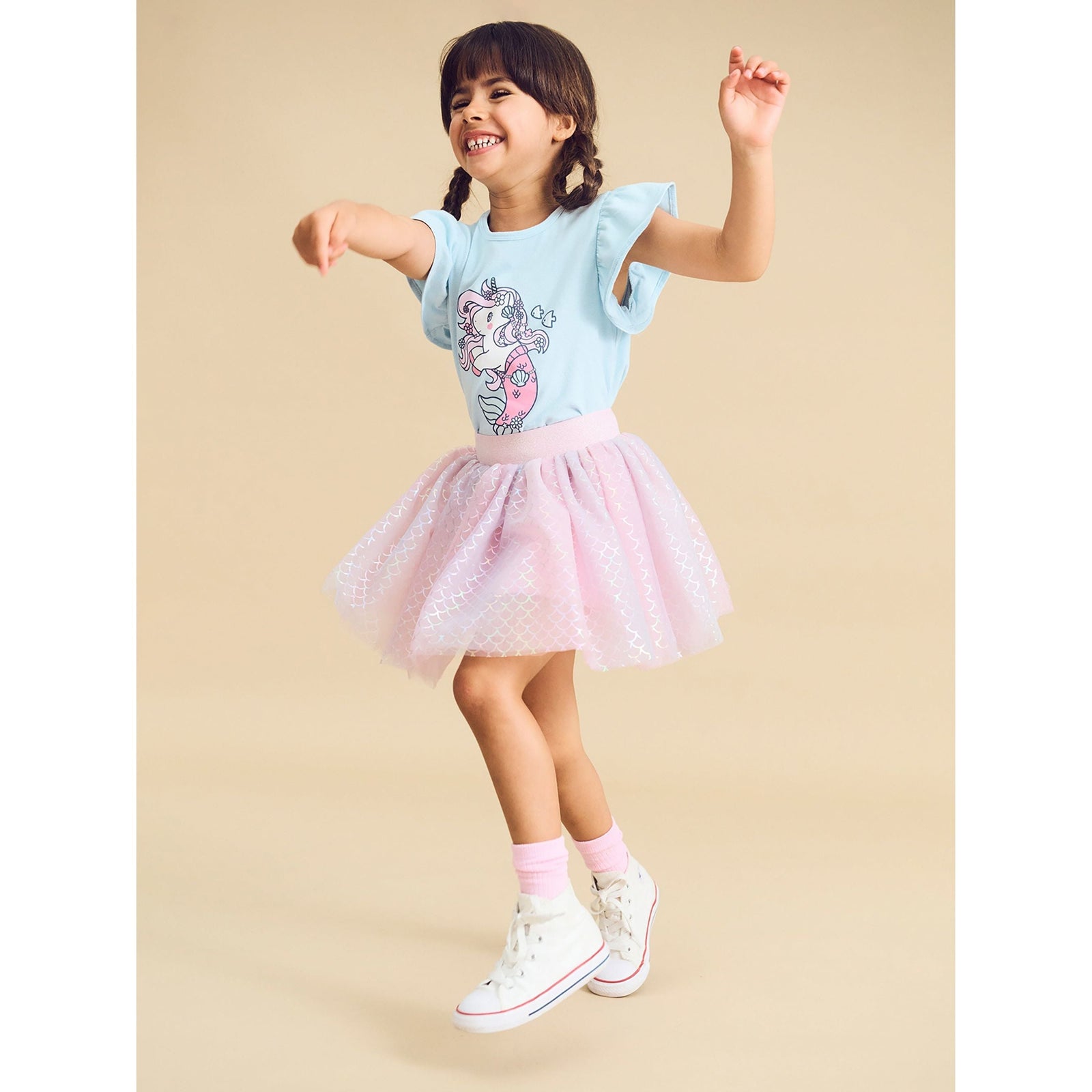 Mercorn Glitter Frill T-Shirt