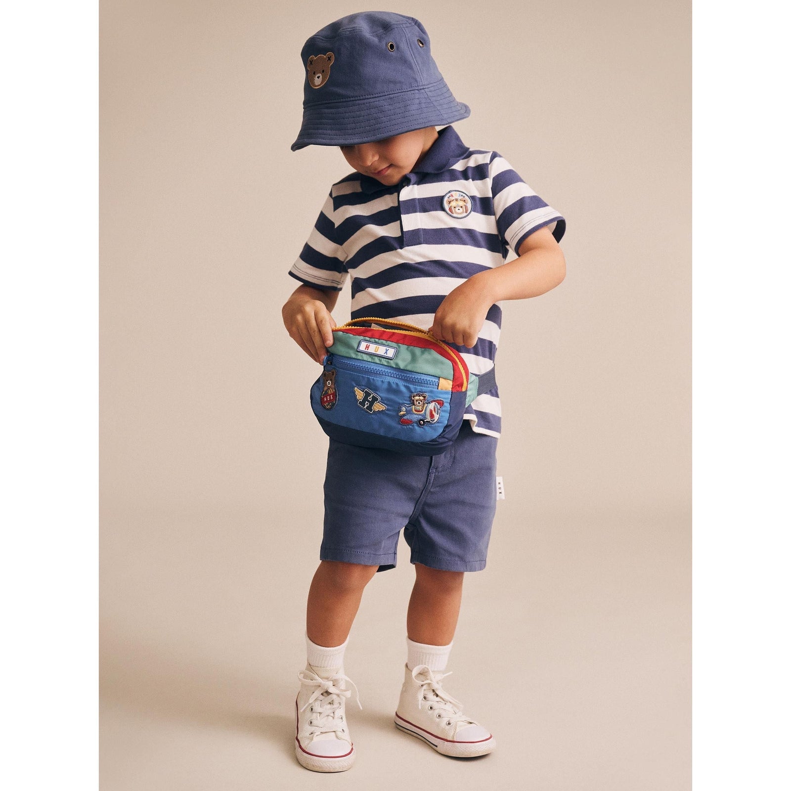 Slouchy Shorts Navy