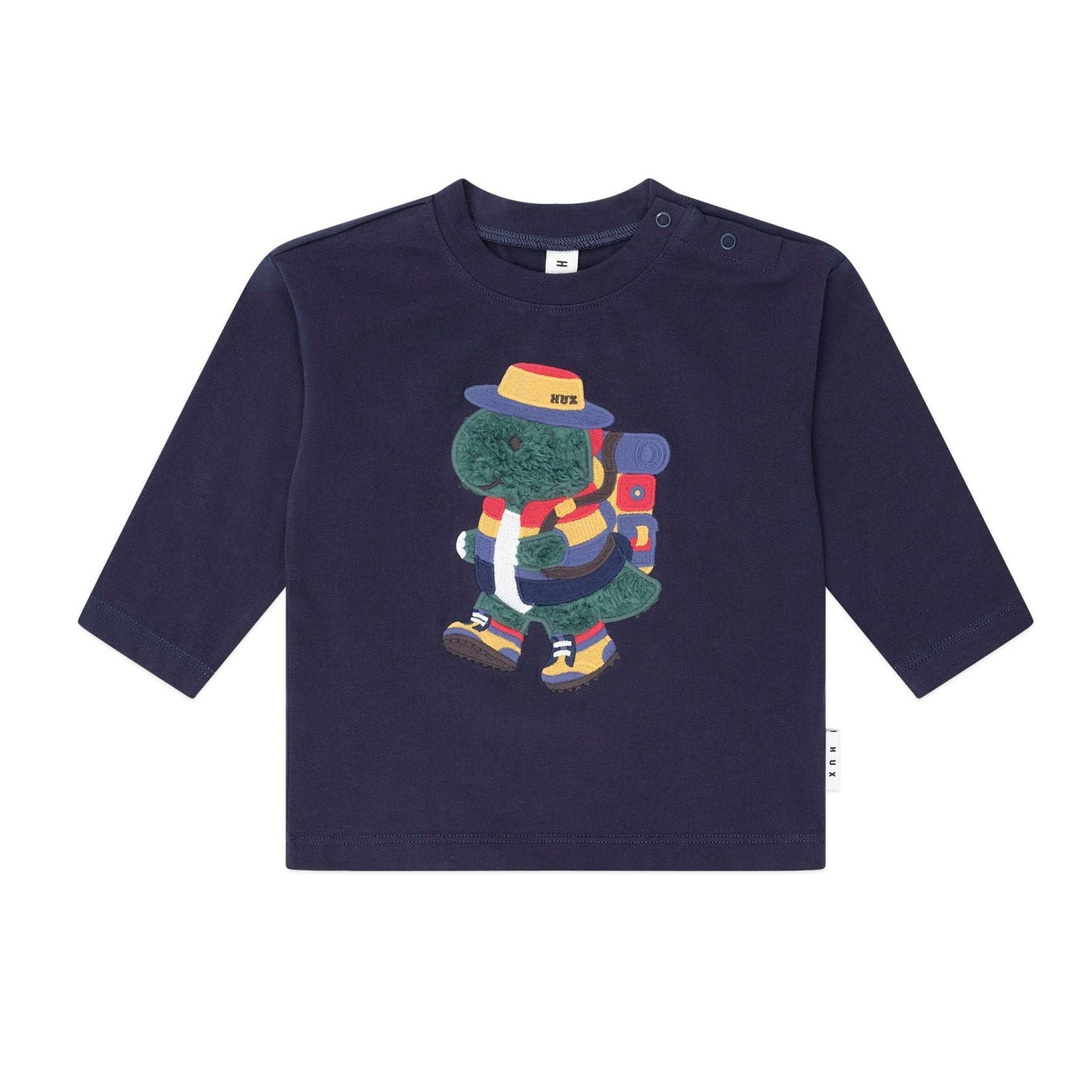 Camping Dino Drop Sleeve Top