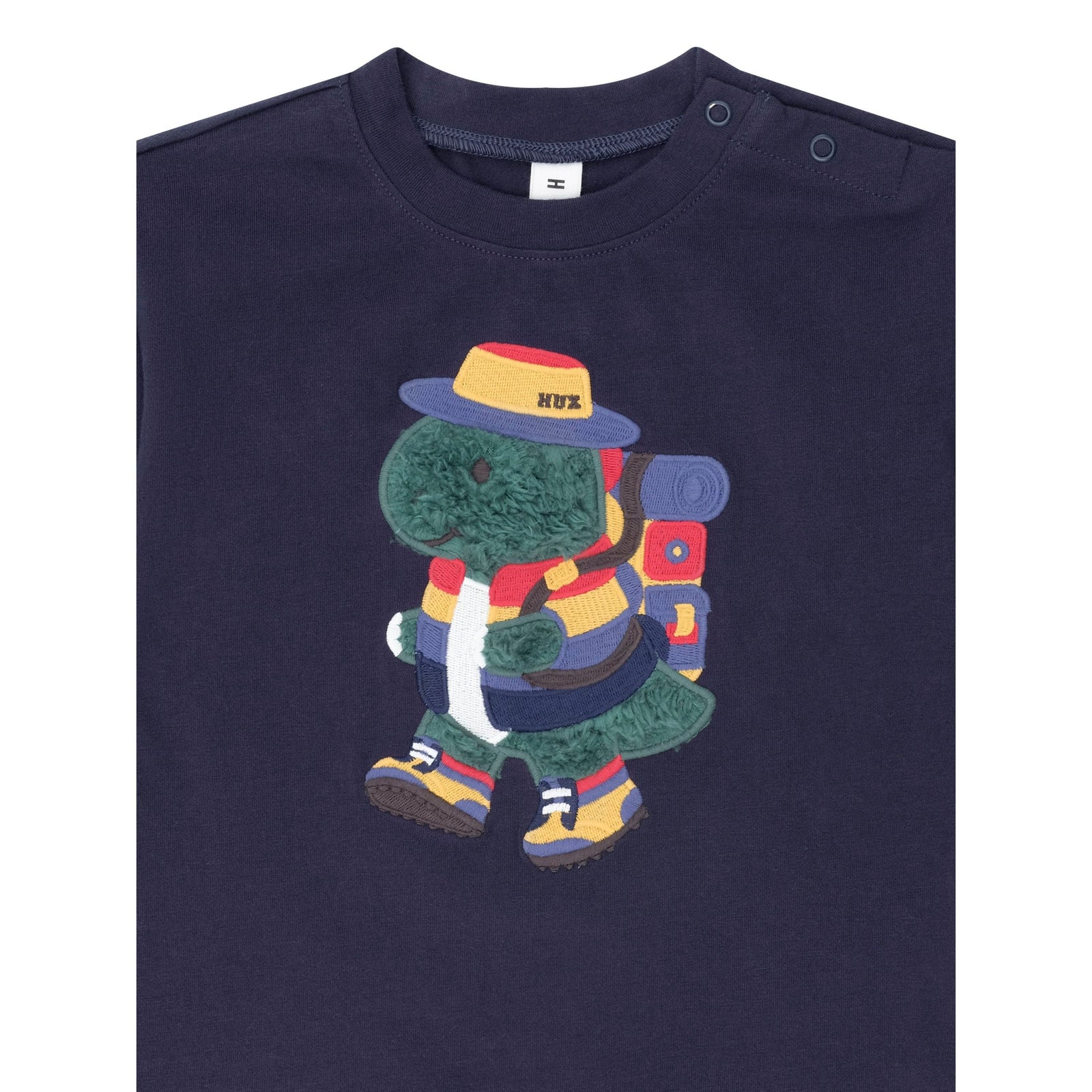 Camping Dino Drop Sleeve Top