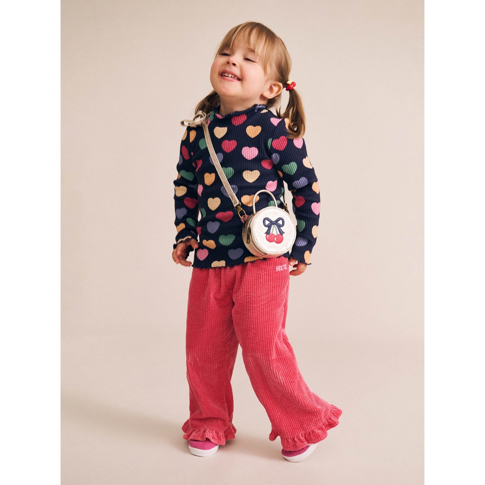 Multi Hearts Rib Skivvy