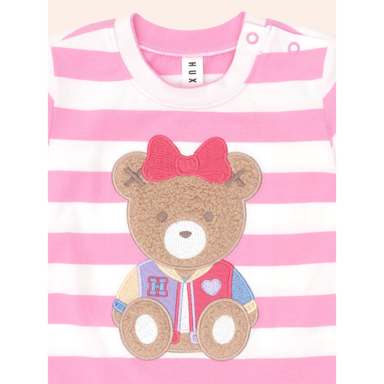Varsity Huxette Stripe Top