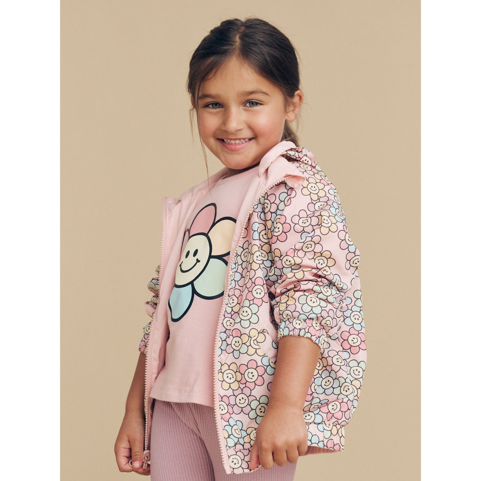 Rainbow Daisy Puff T-Shirt