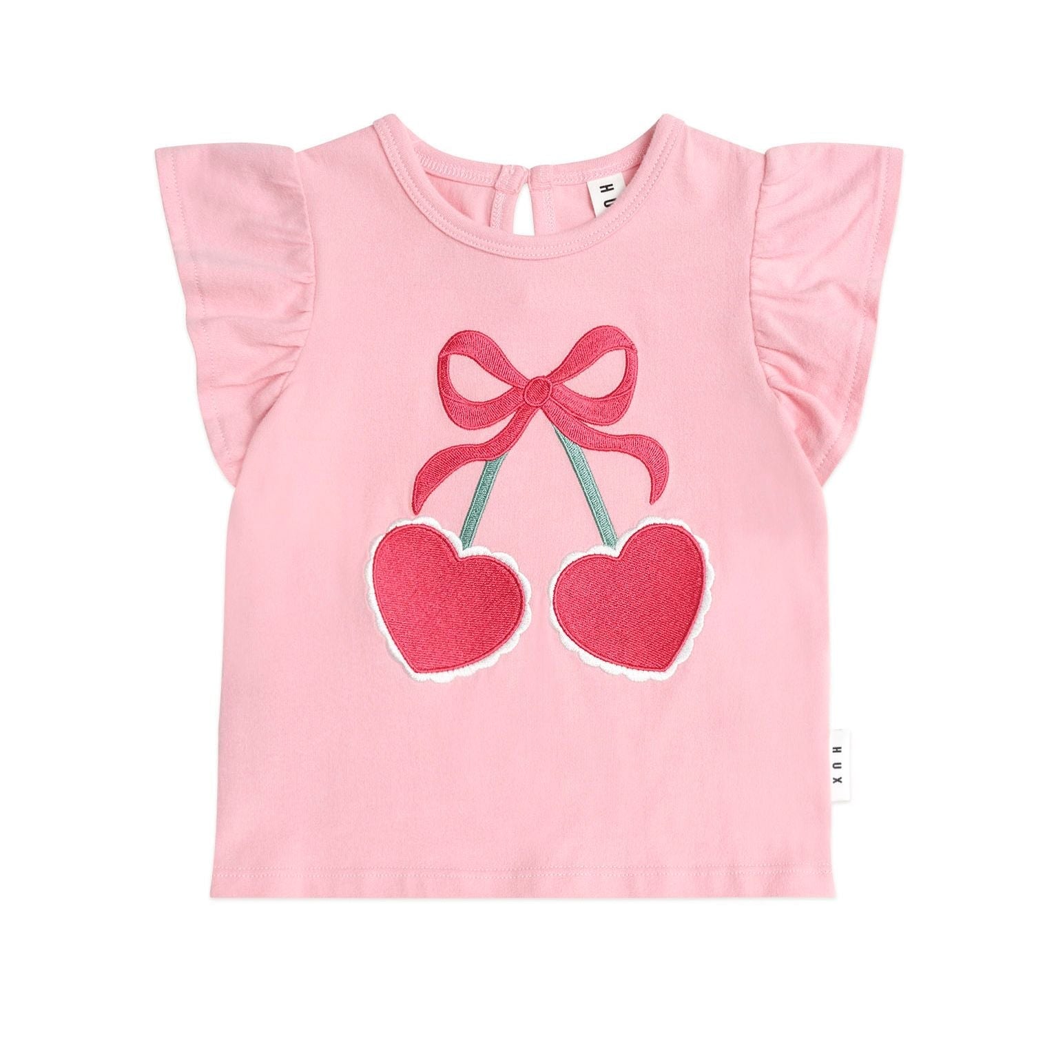 Cherry Heart Frill Tee