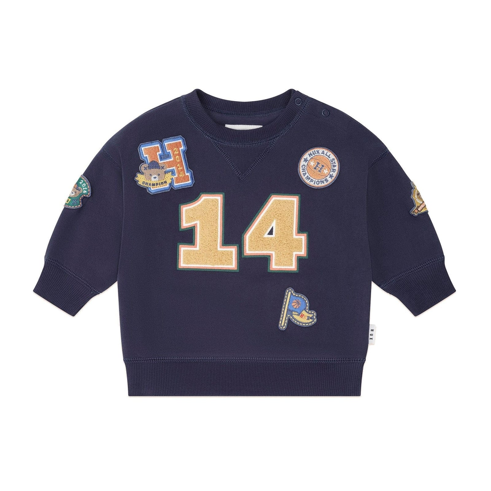Collegiate Patches Sweatshirt