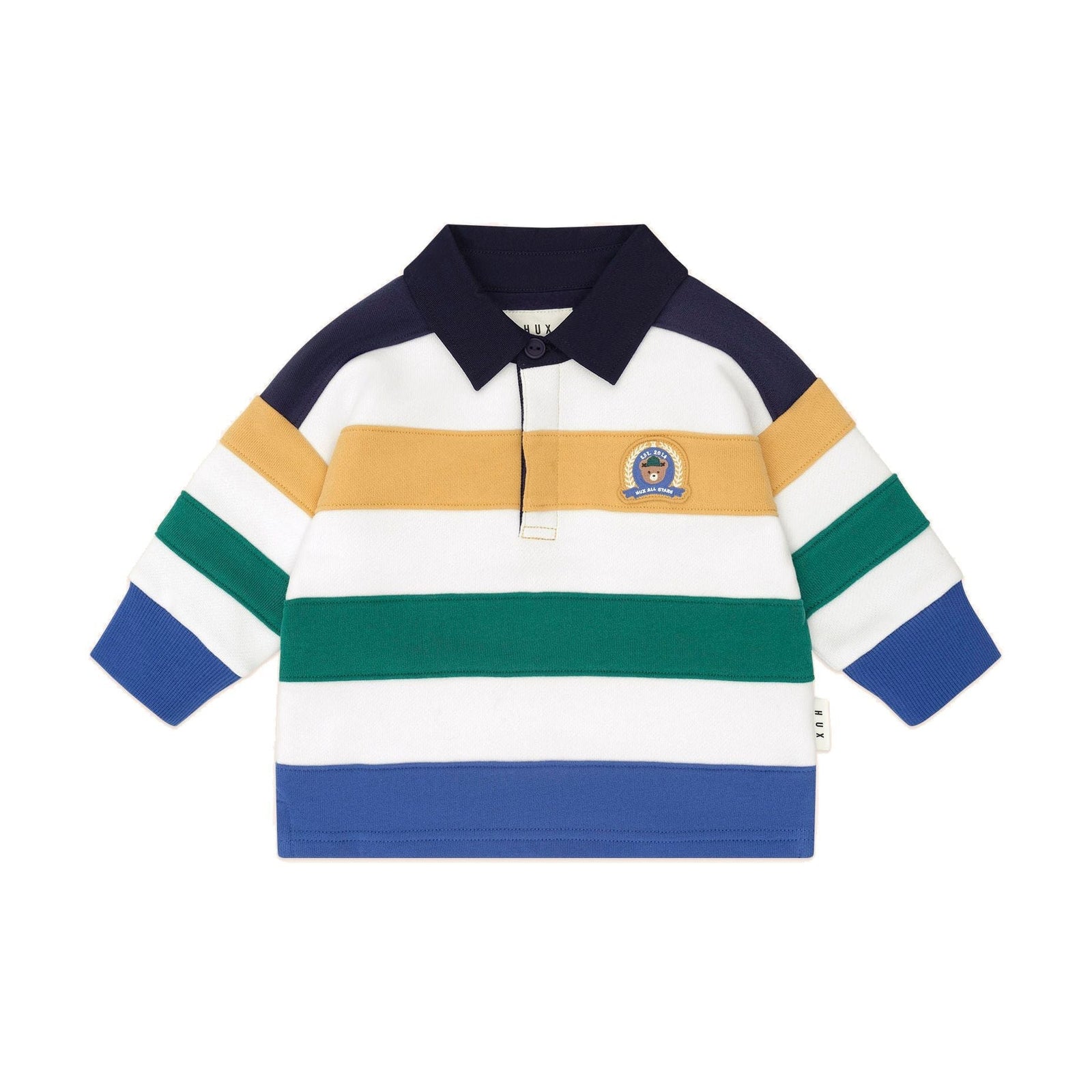 Colour Block Panelled Rugby