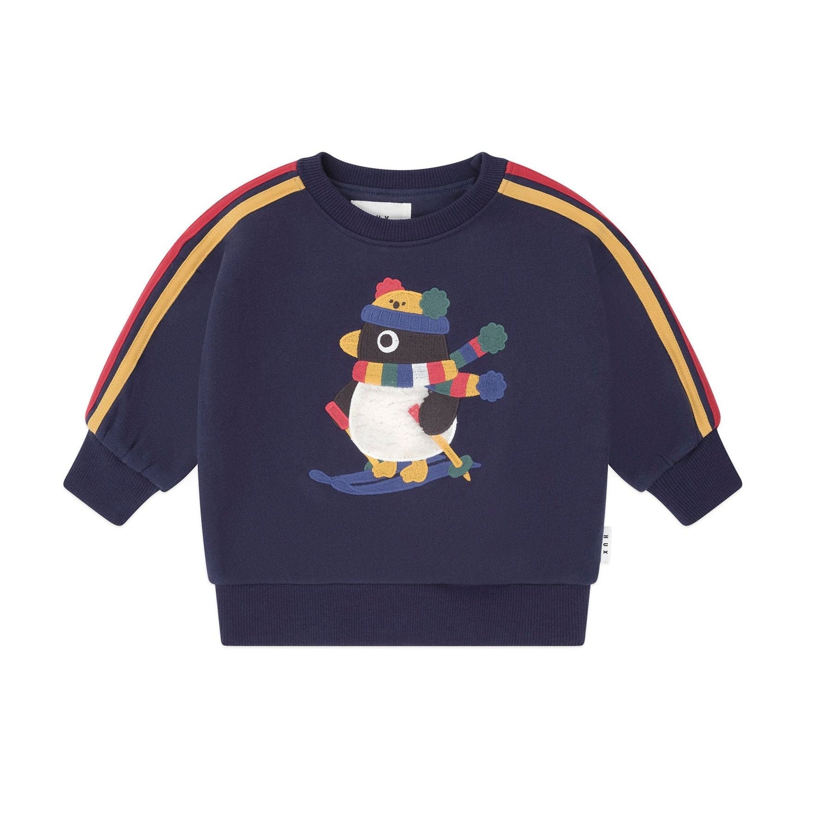 Ski Percy Stripe Drop Shoulder Sweatshirt