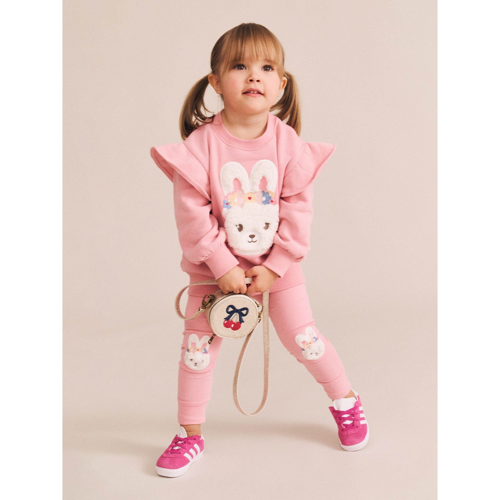 Flower Field Bunny Sweatshirt