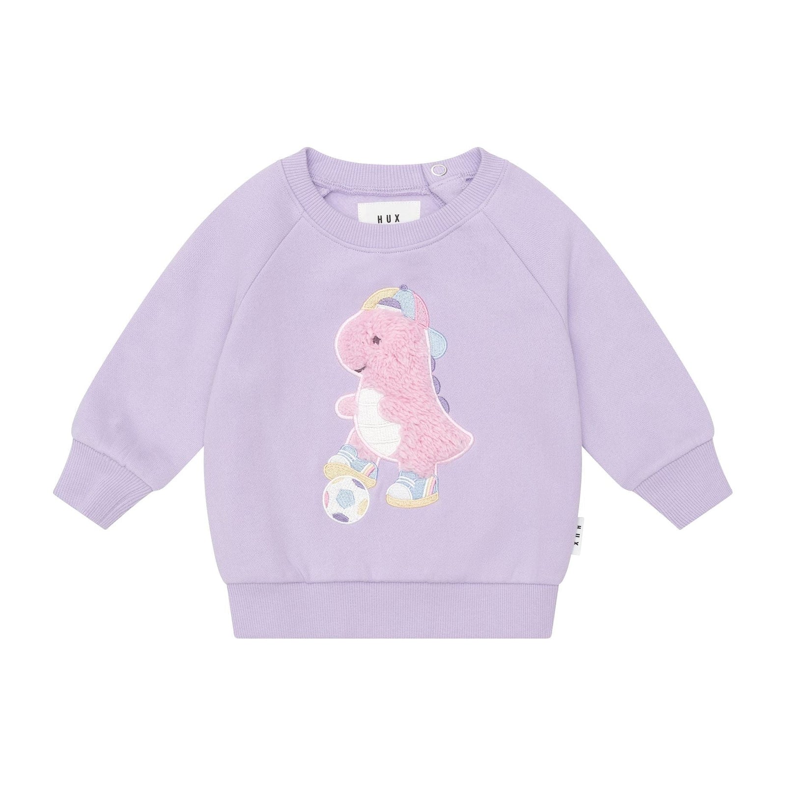 Orchid Soccersaurus Sweatshirt