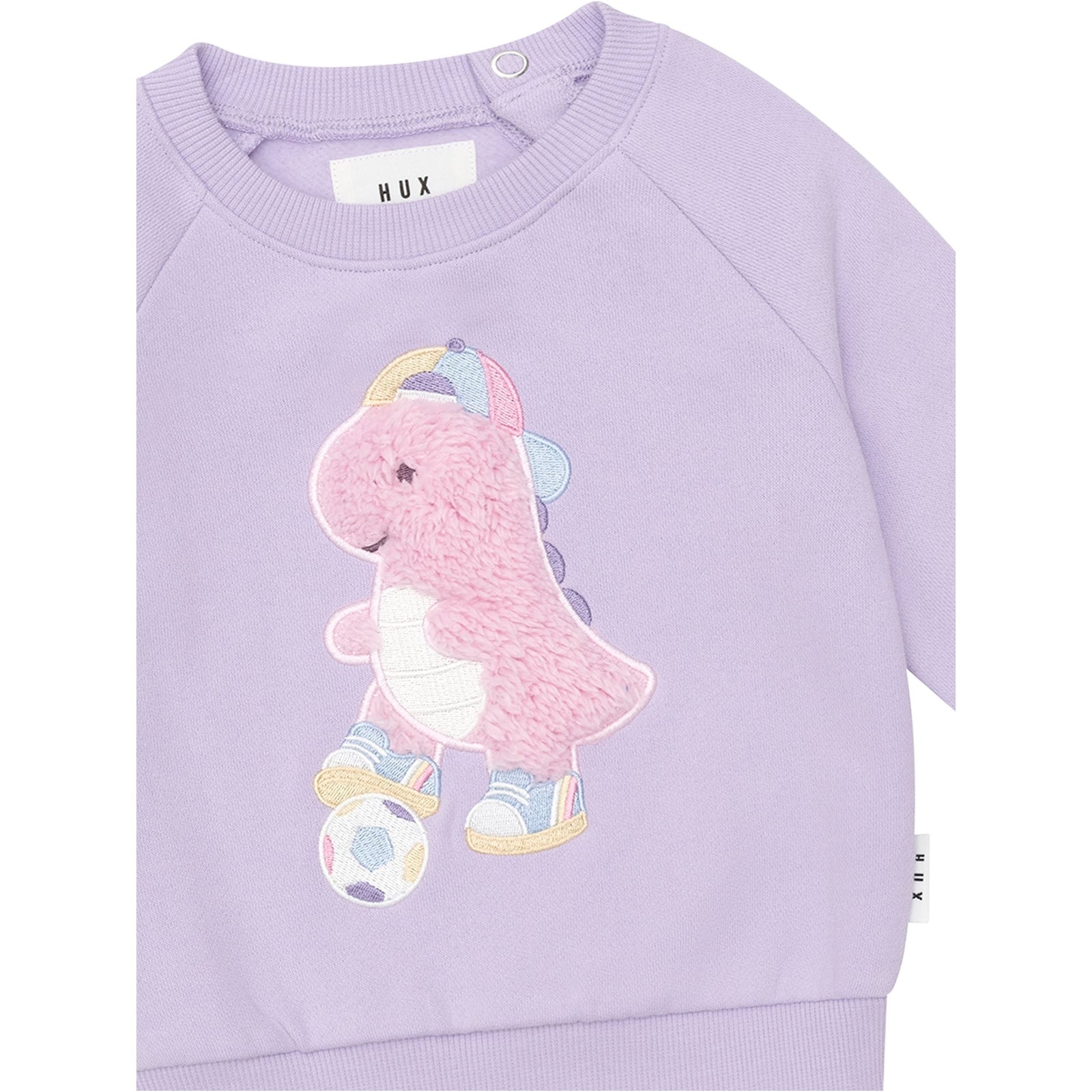 Orchid Soccersaurus Sweatshirt