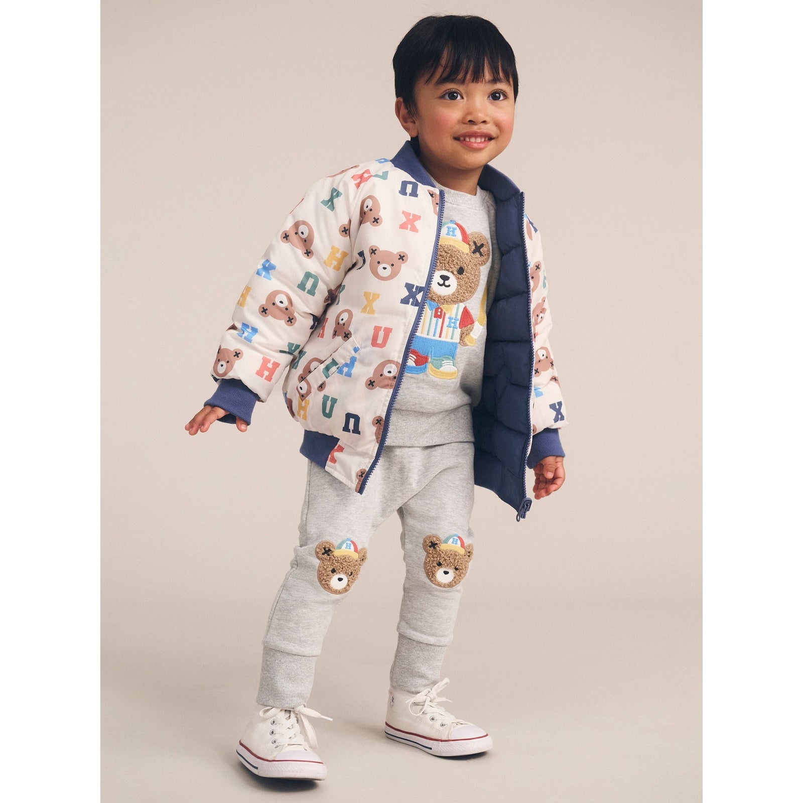 Hux Alphabet Reversible Bomber