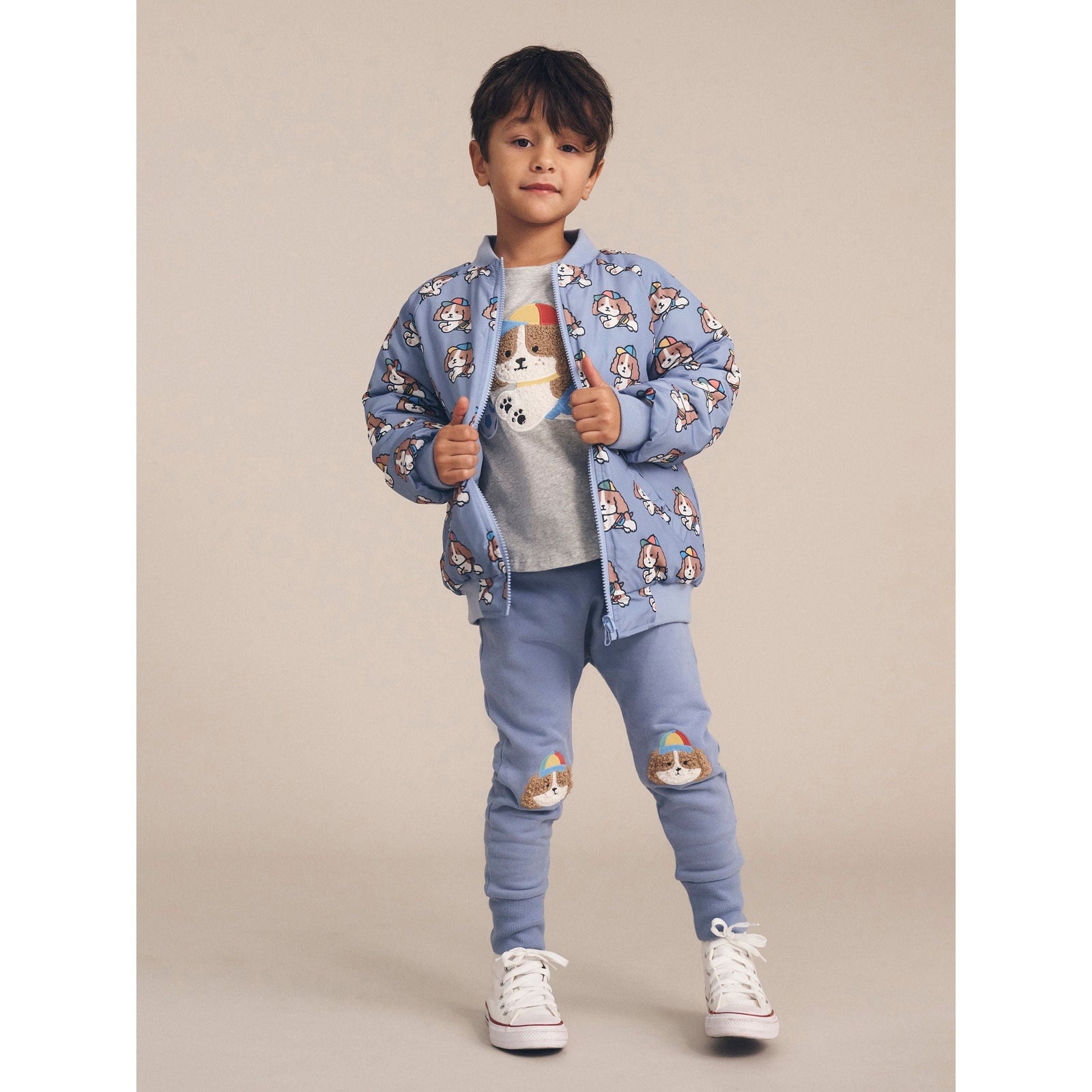 Happy Pup Reversible Bomber