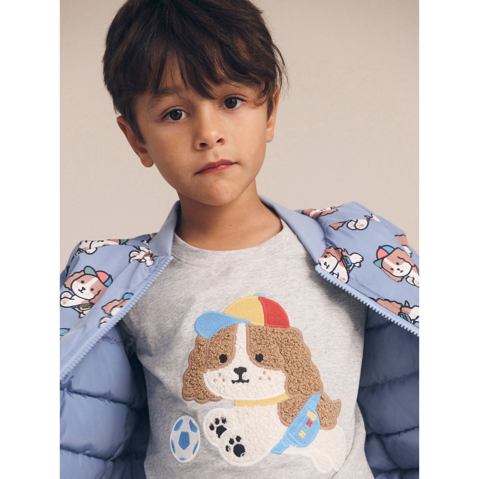 Happy Pup Reversible Bomber