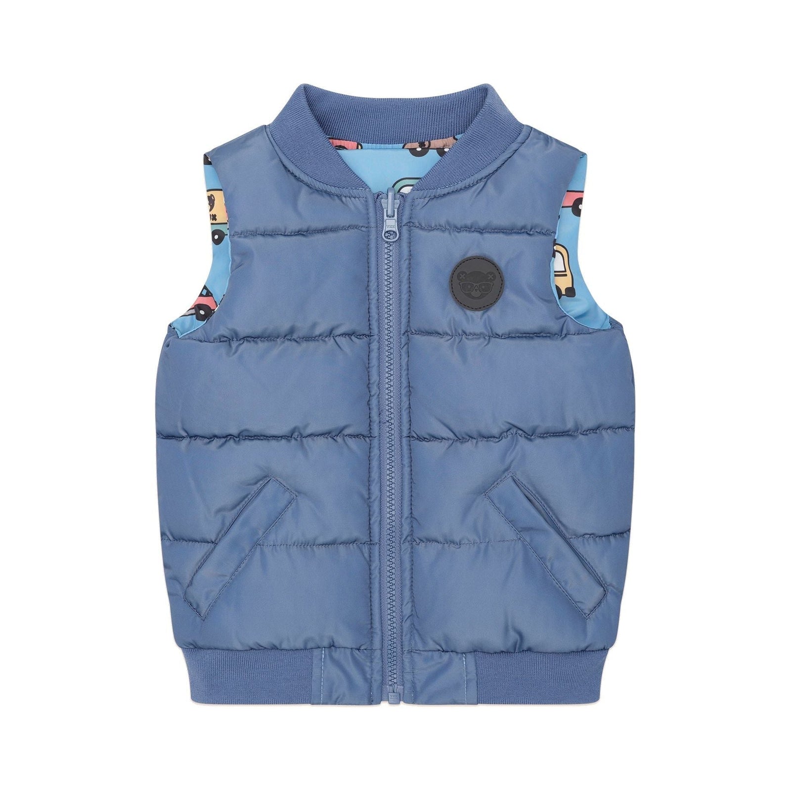 Huxmobile Reversible Puffer Vest