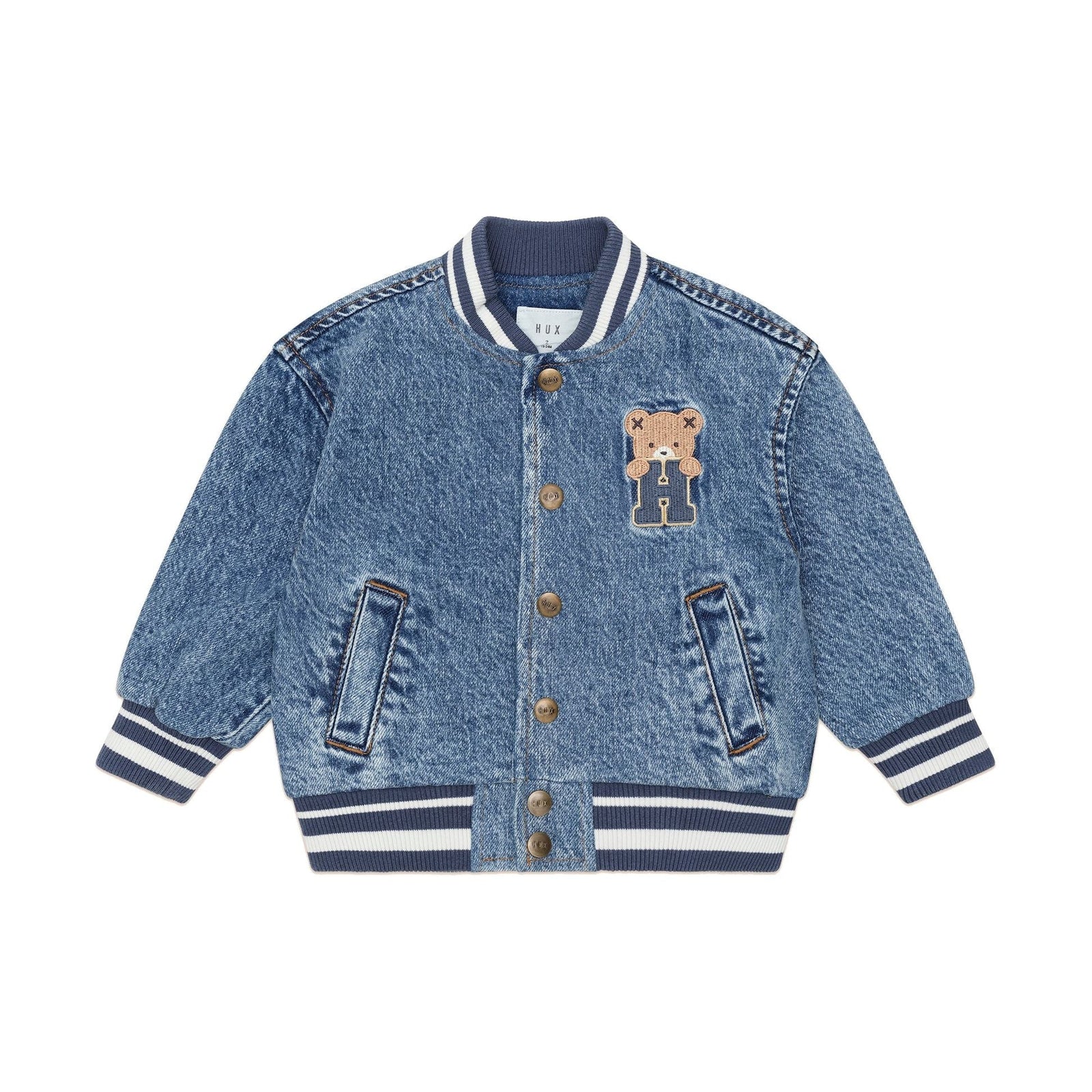 Dreamy Denim Bomber Jacket