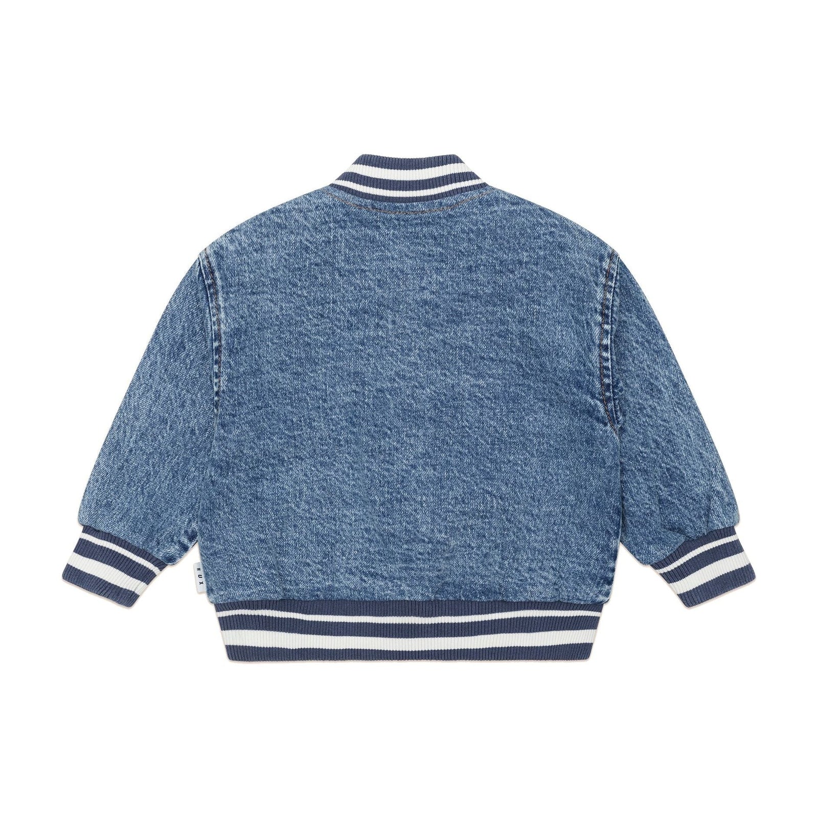 Dreamy Denim Bomber Jacket