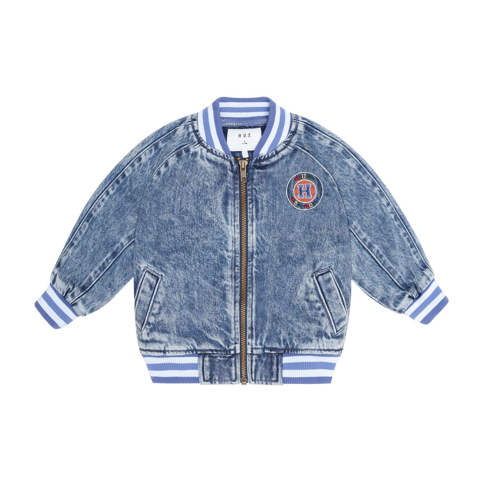 Dreamy Denim Bomber Jacket