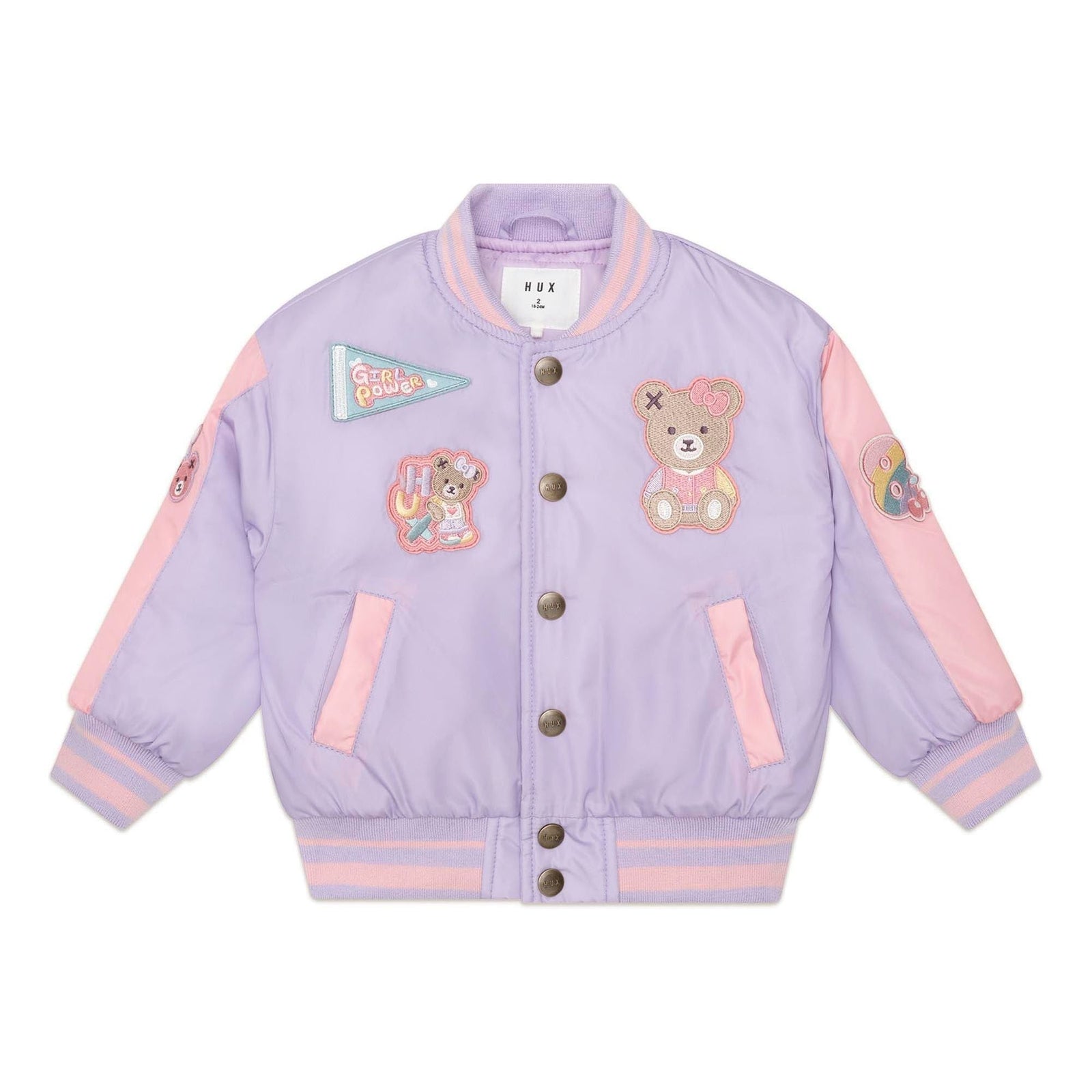 Orchid Hux College Varsity Jacket