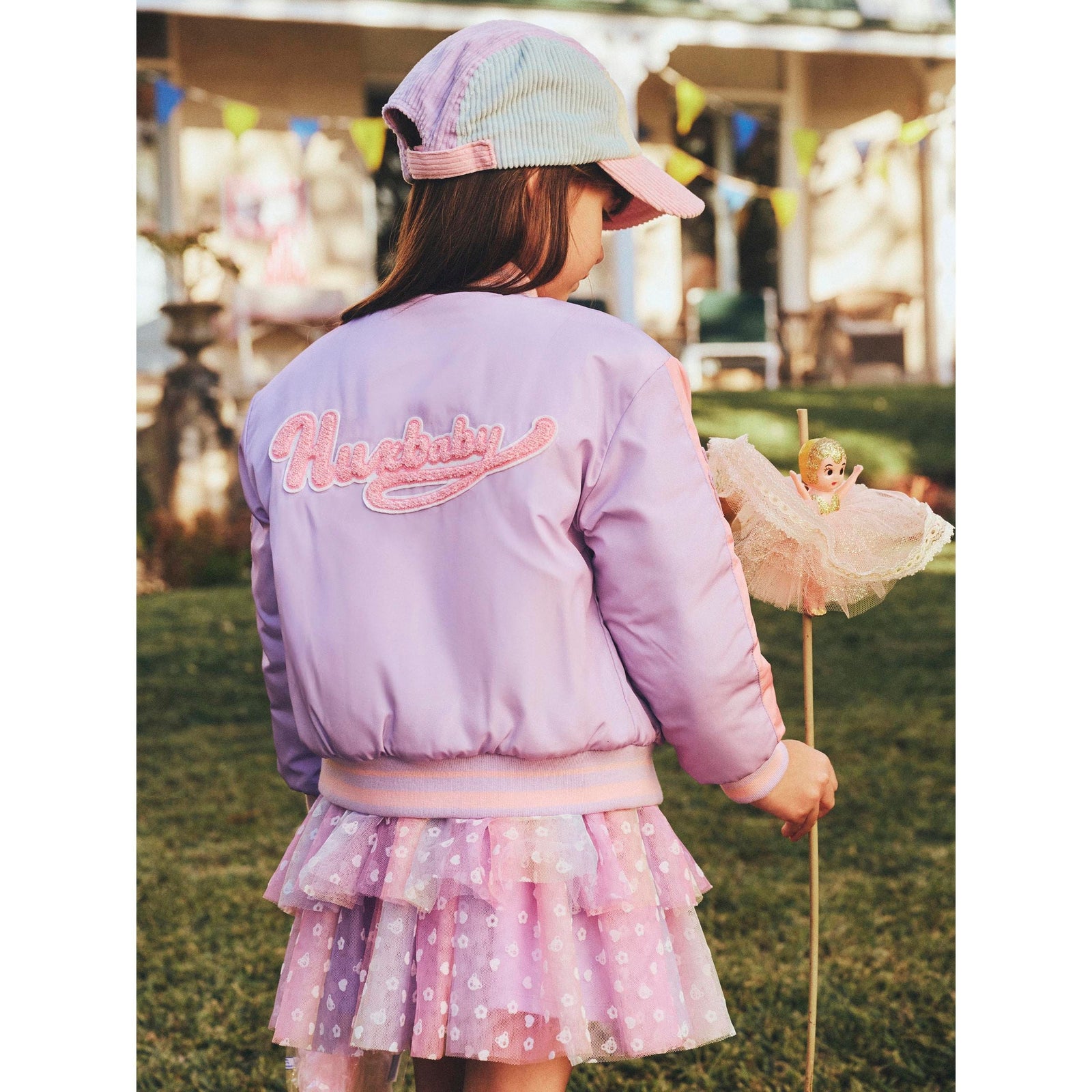 Orchid Hux College Varsity Jacket