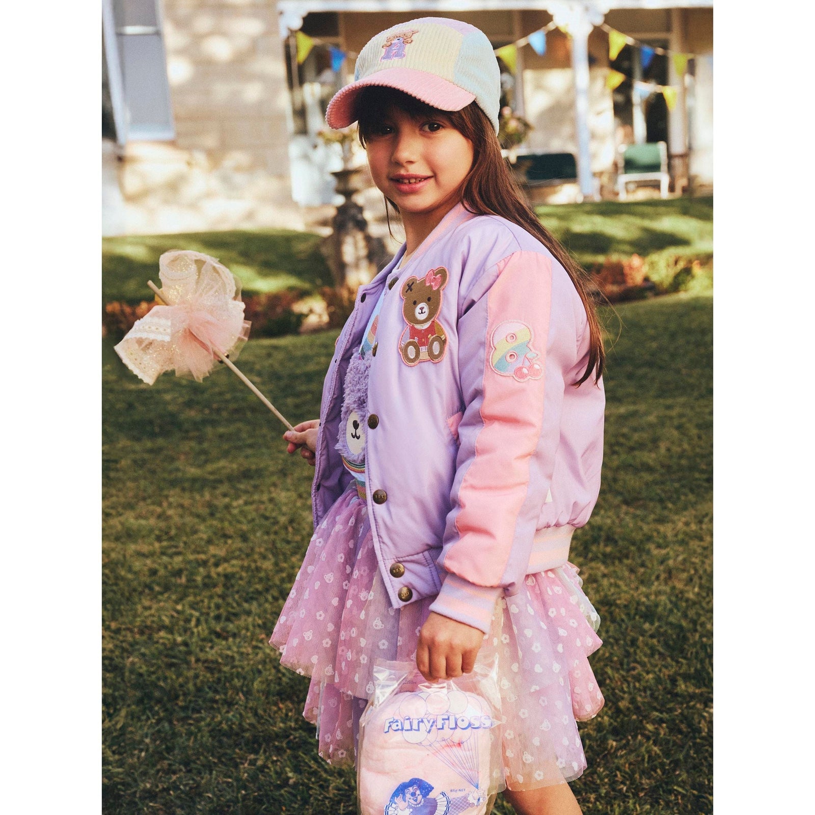 Orchid Hux College Varsity Jacket