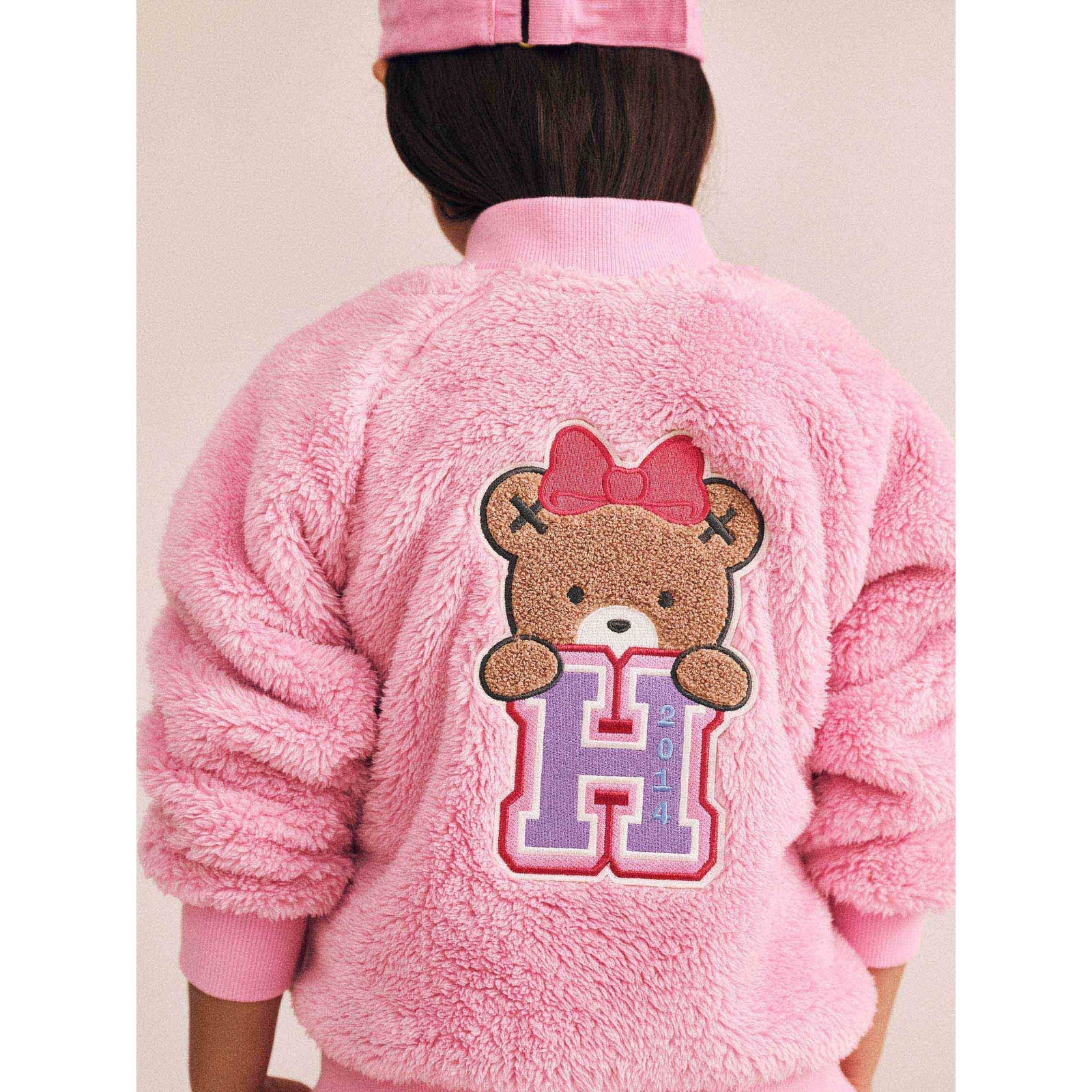 Varsity Huxette Fur Jacket