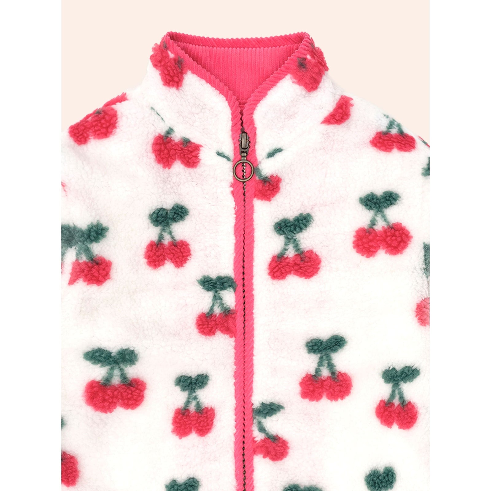 Very Cherry Sherpa Jacket