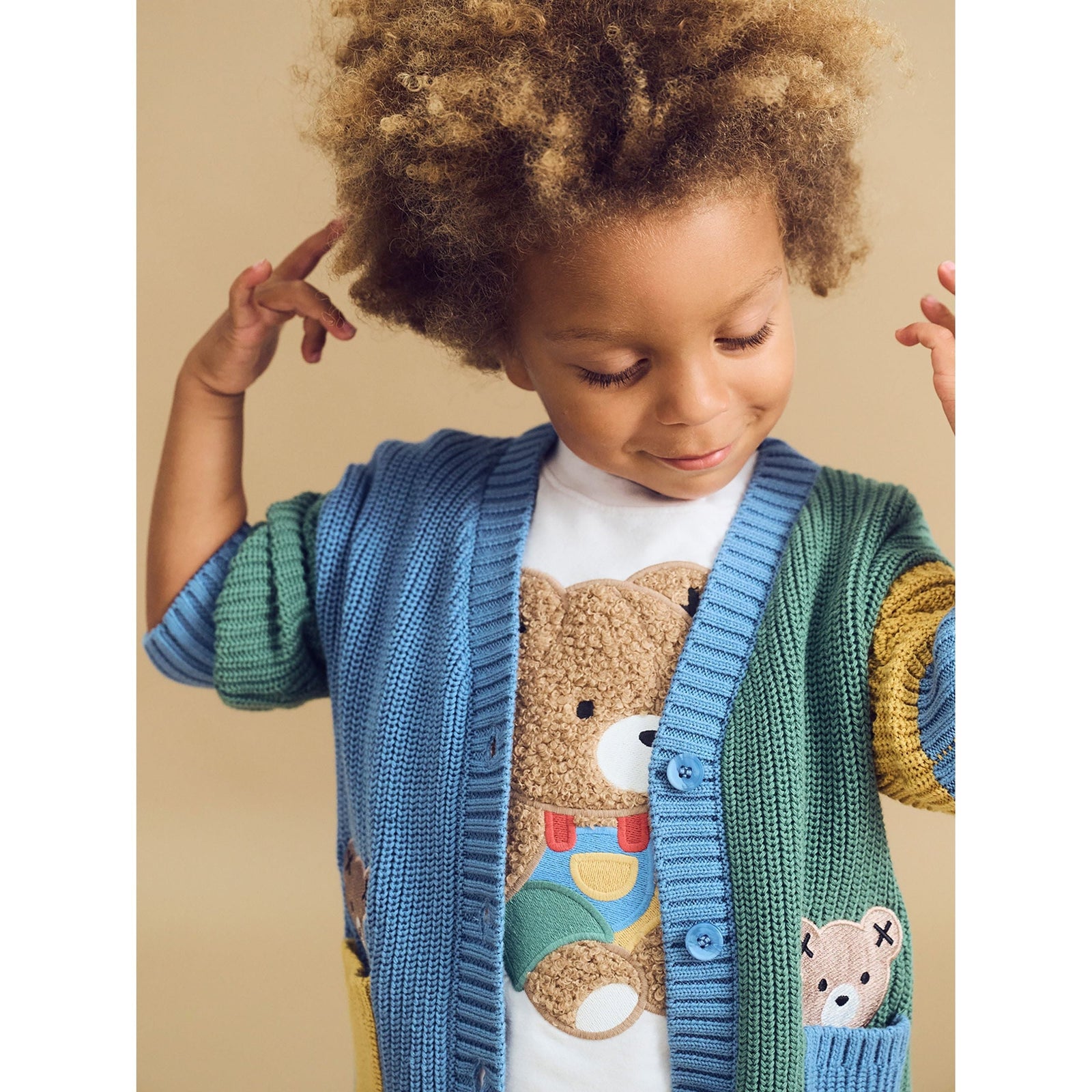 Hidden Hux Fisherman Rib Cardi