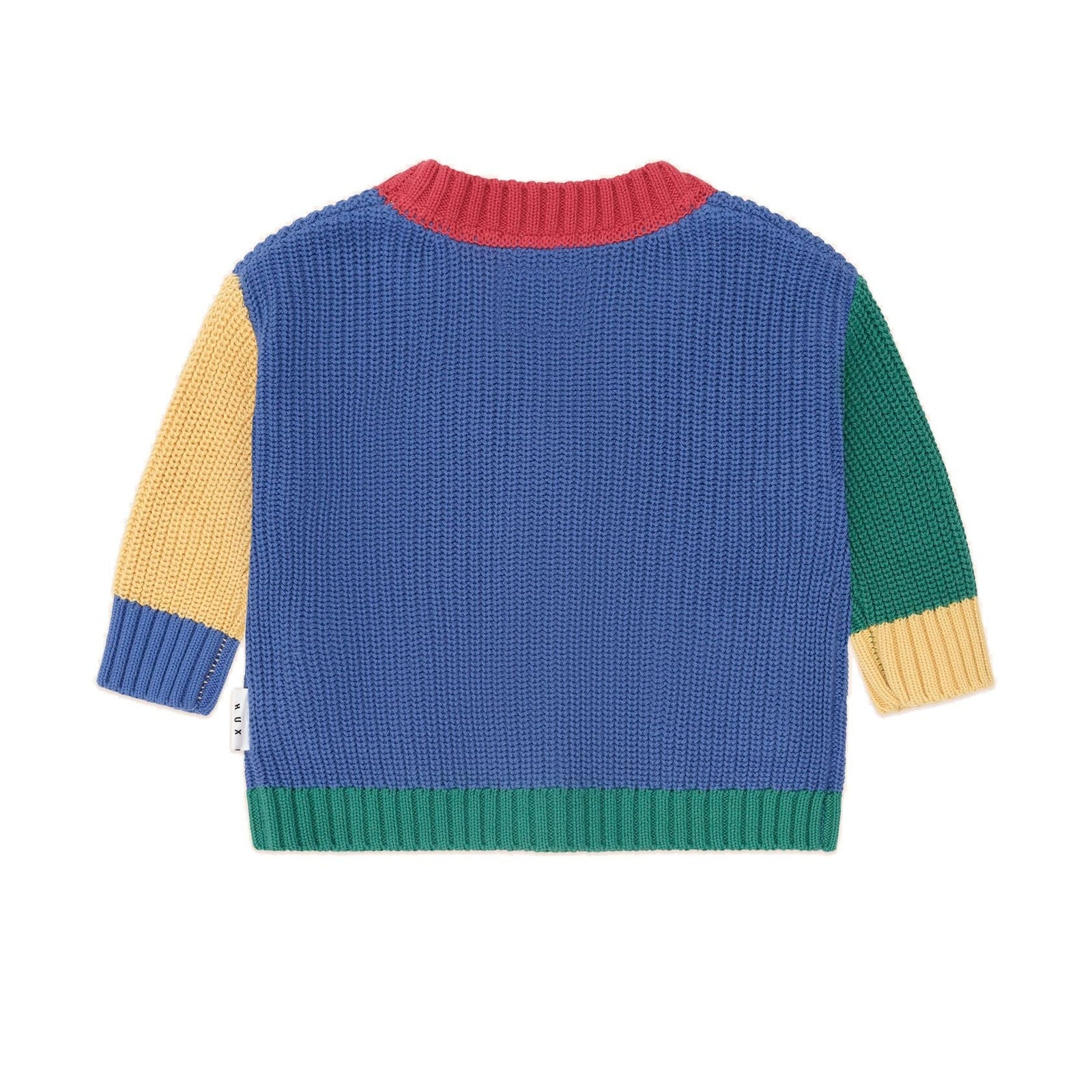 Colour Block Varsity Hux Cardi