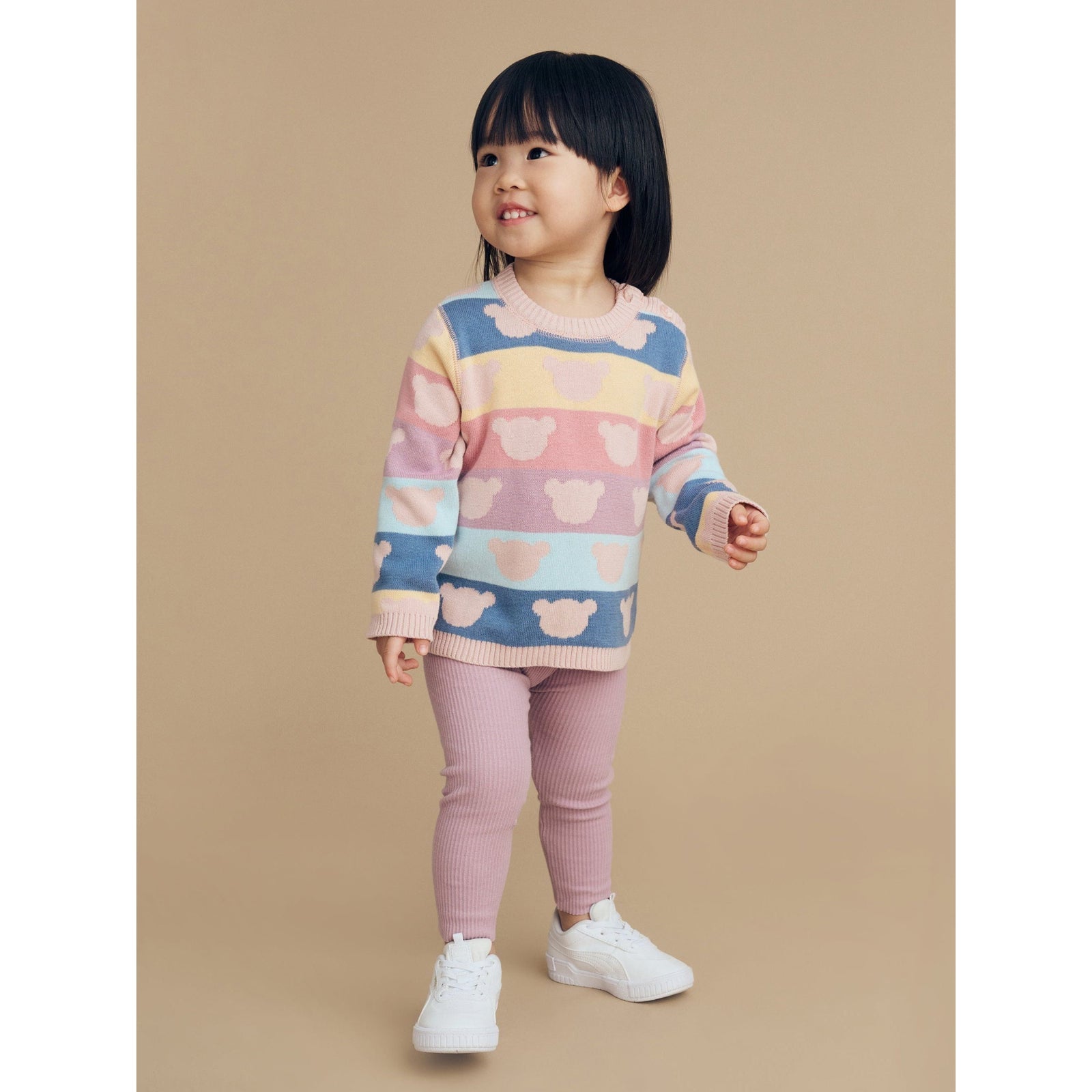 Rainbow Bear Knit Jumper