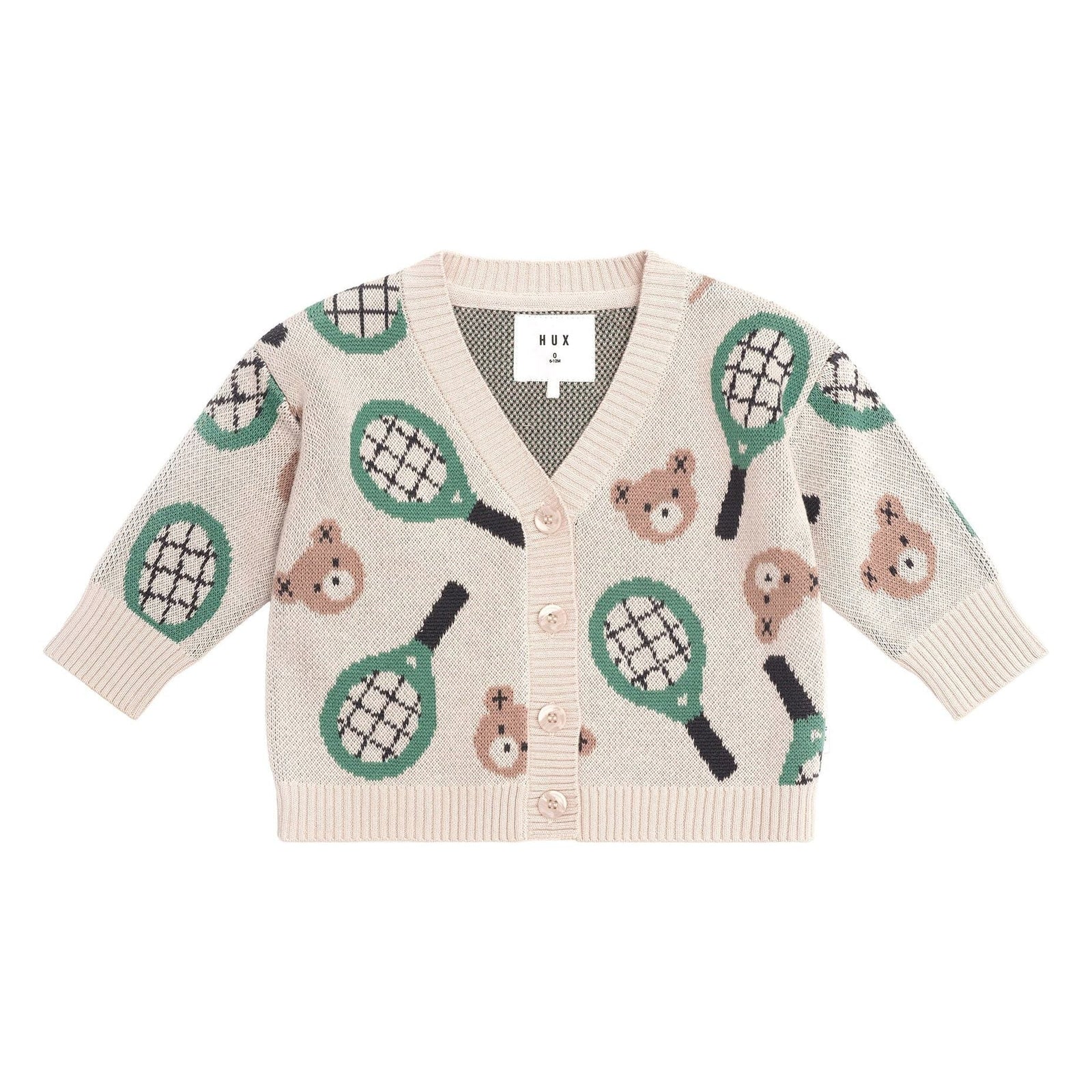 Hux Tennis Boxy Cardi