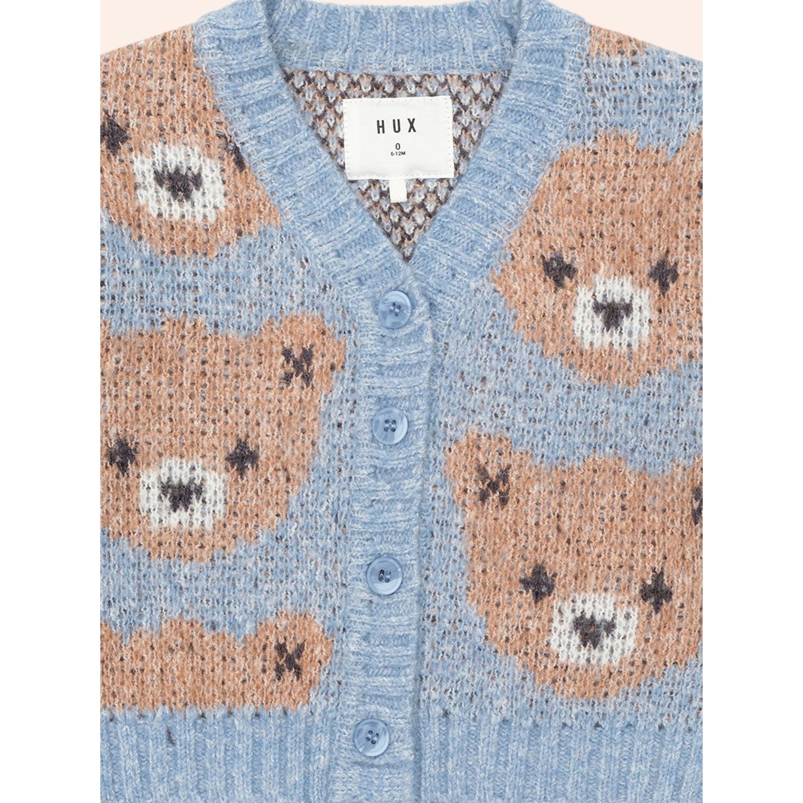 Dusk Blue Huxbear Knit Cardi