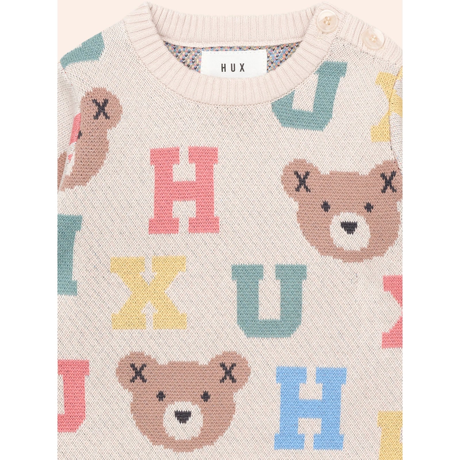 Hux Alphabet Knit Jumper