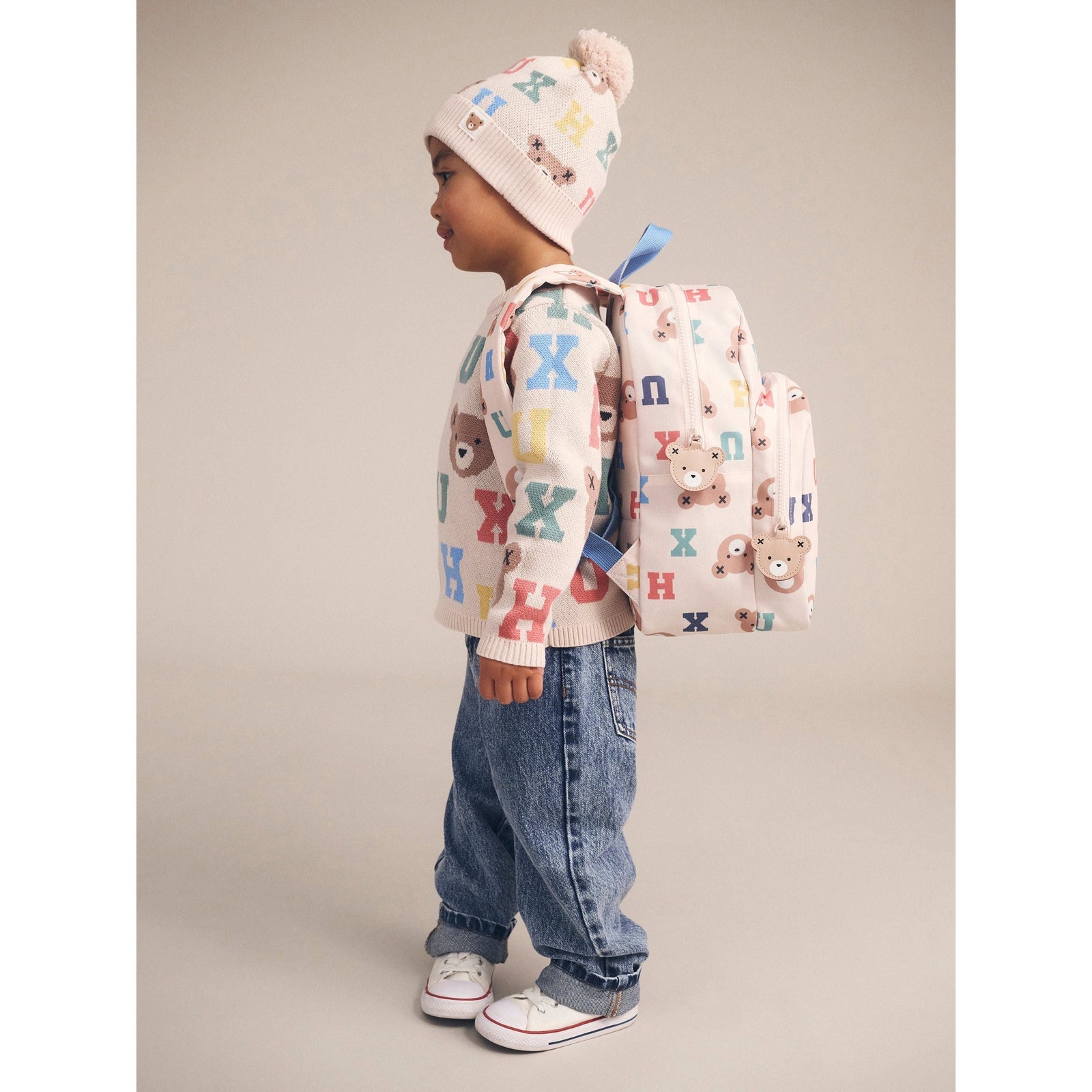 Hux Alphabet Knit Jumper