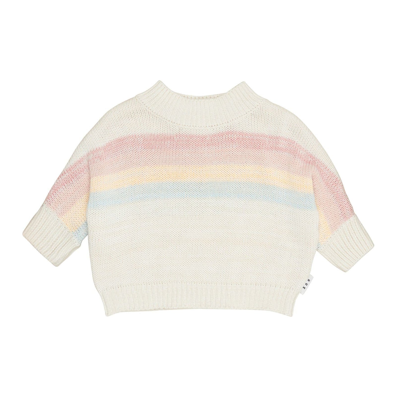 Rainbow Stripe Knit Jumper
