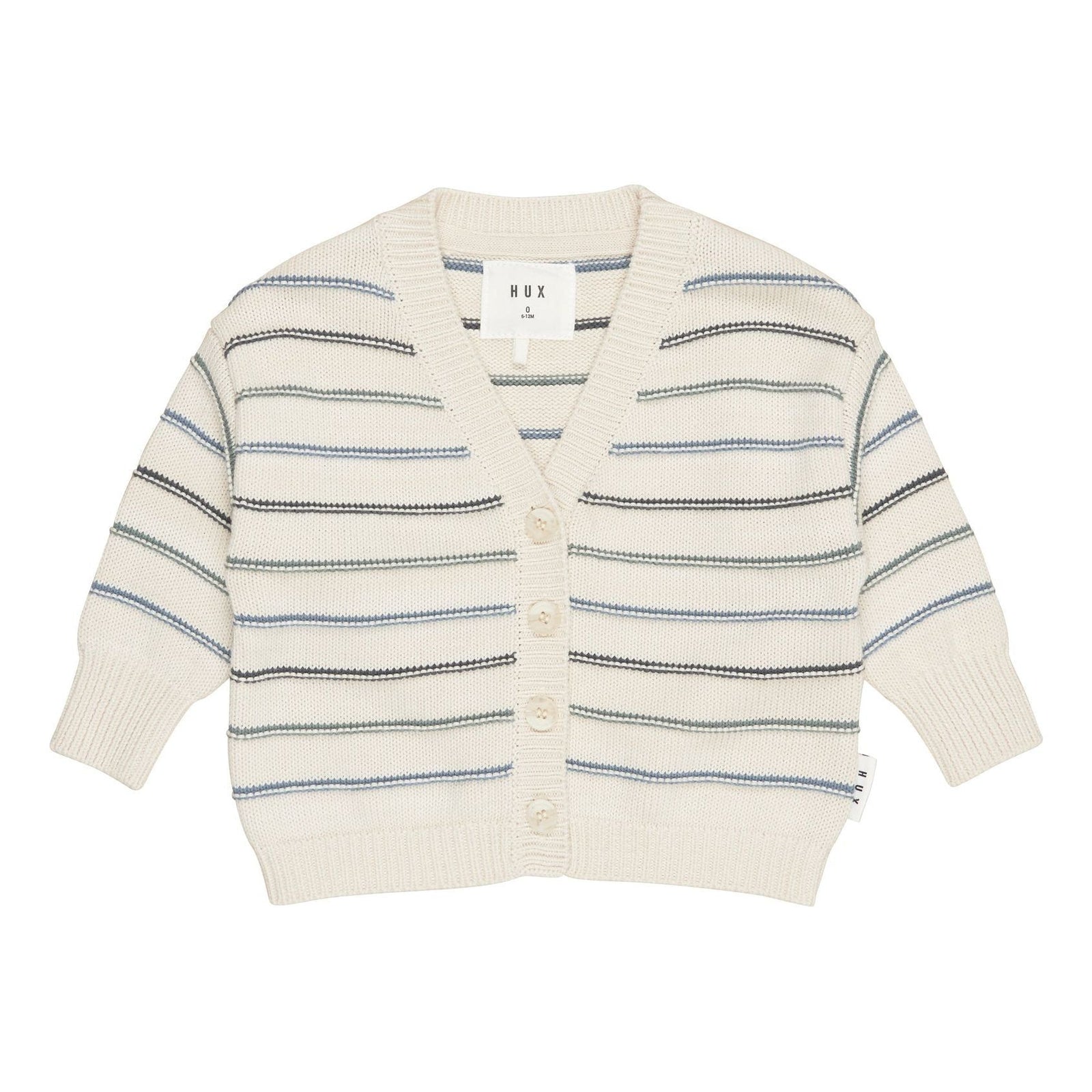Lake Stripe Boxy Cardi