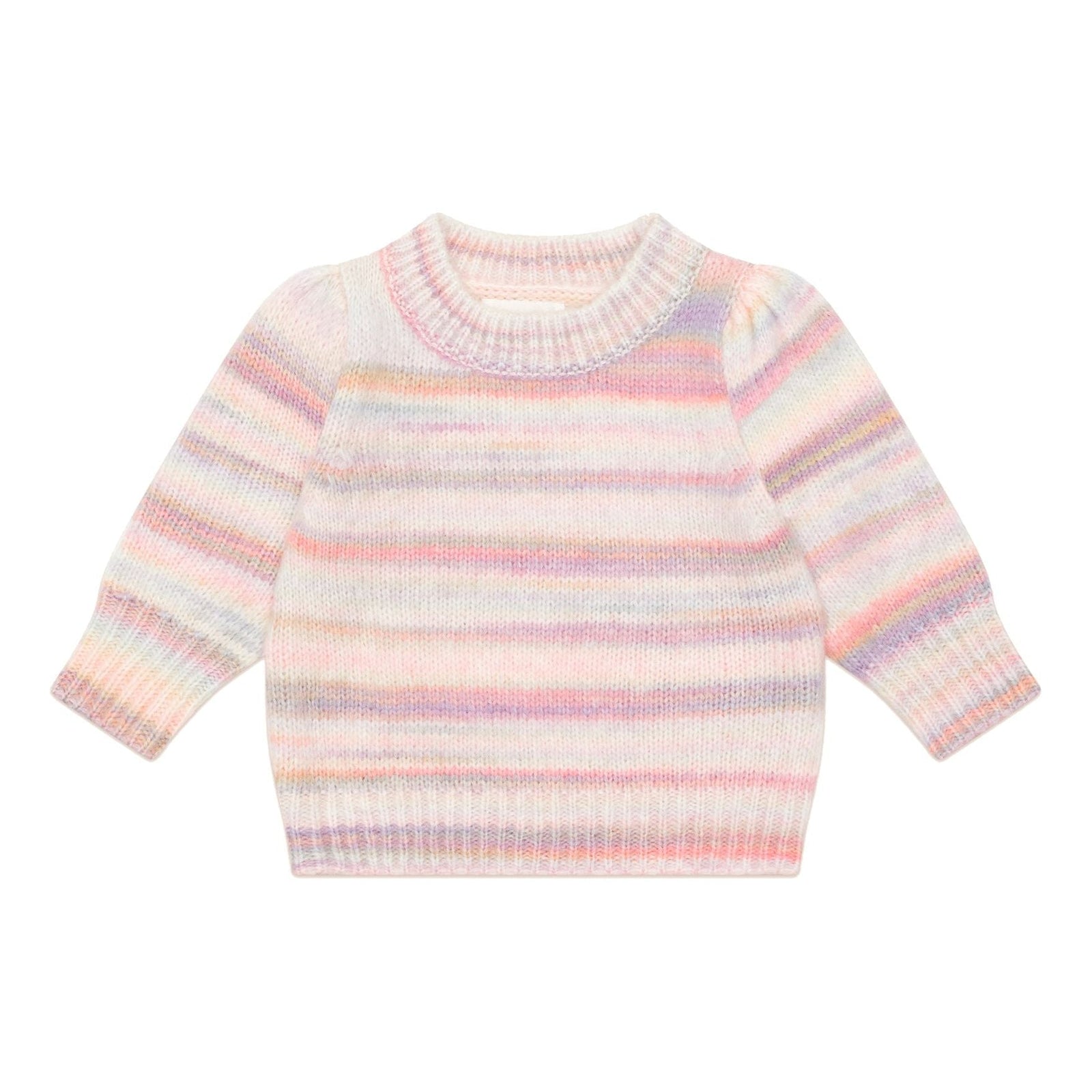 Rainbow Puff Jumper