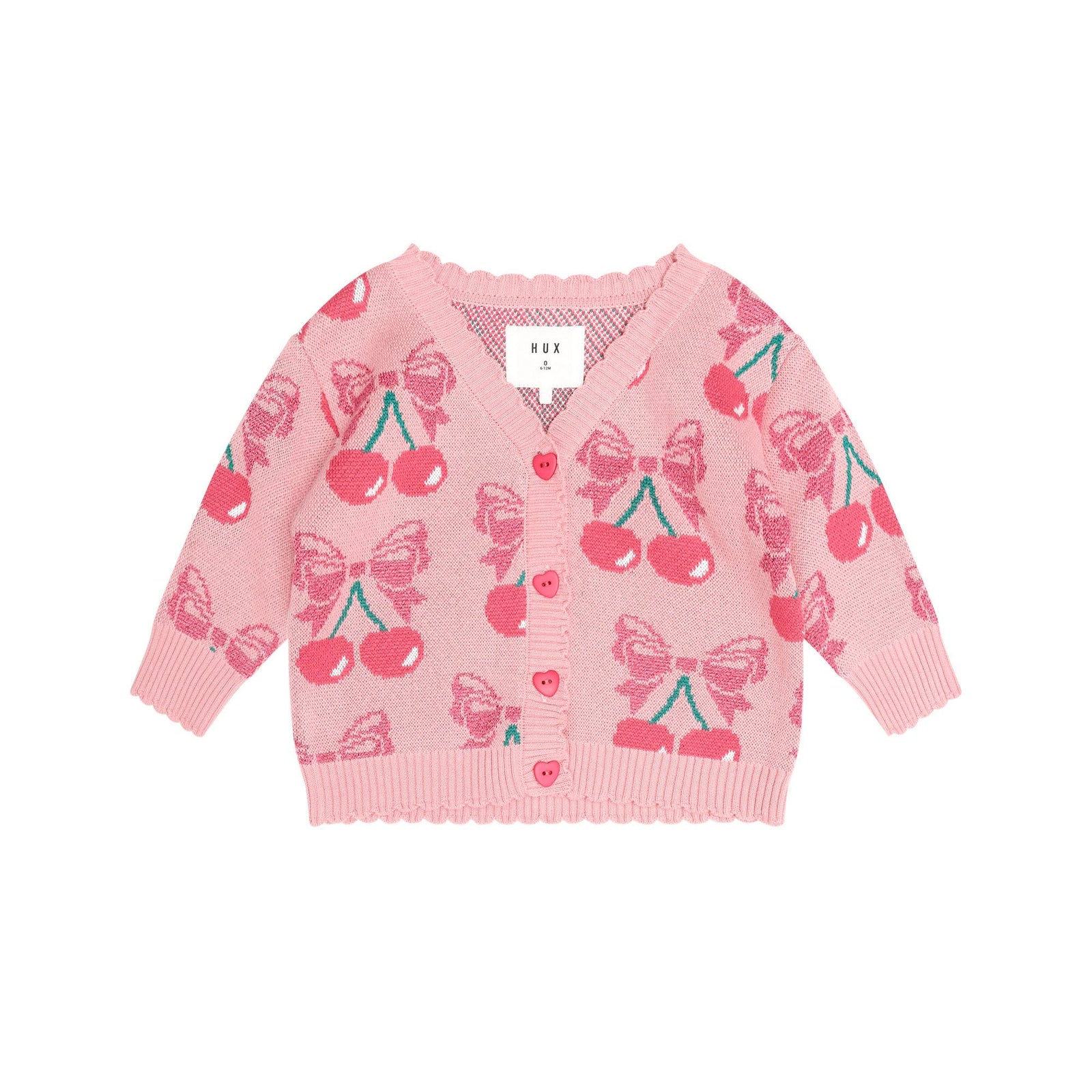 Cherry Bow Cardi