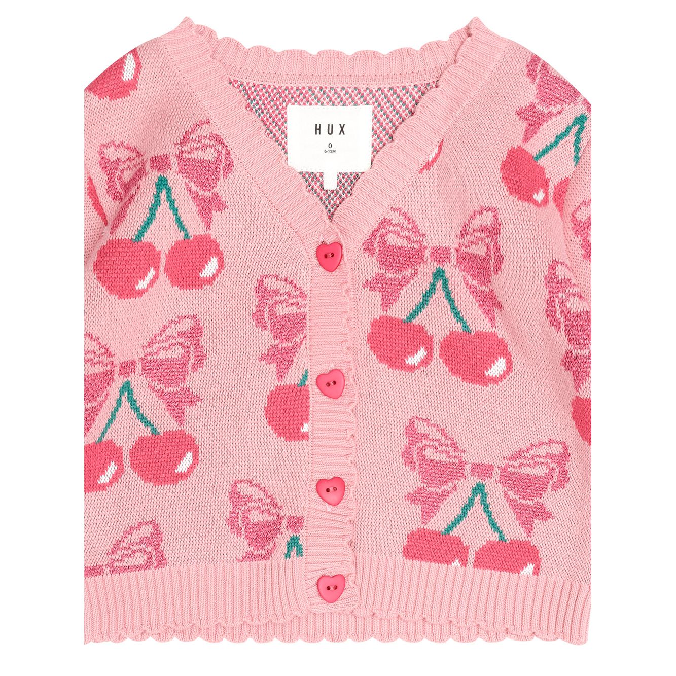 Cherry Bow Cardi