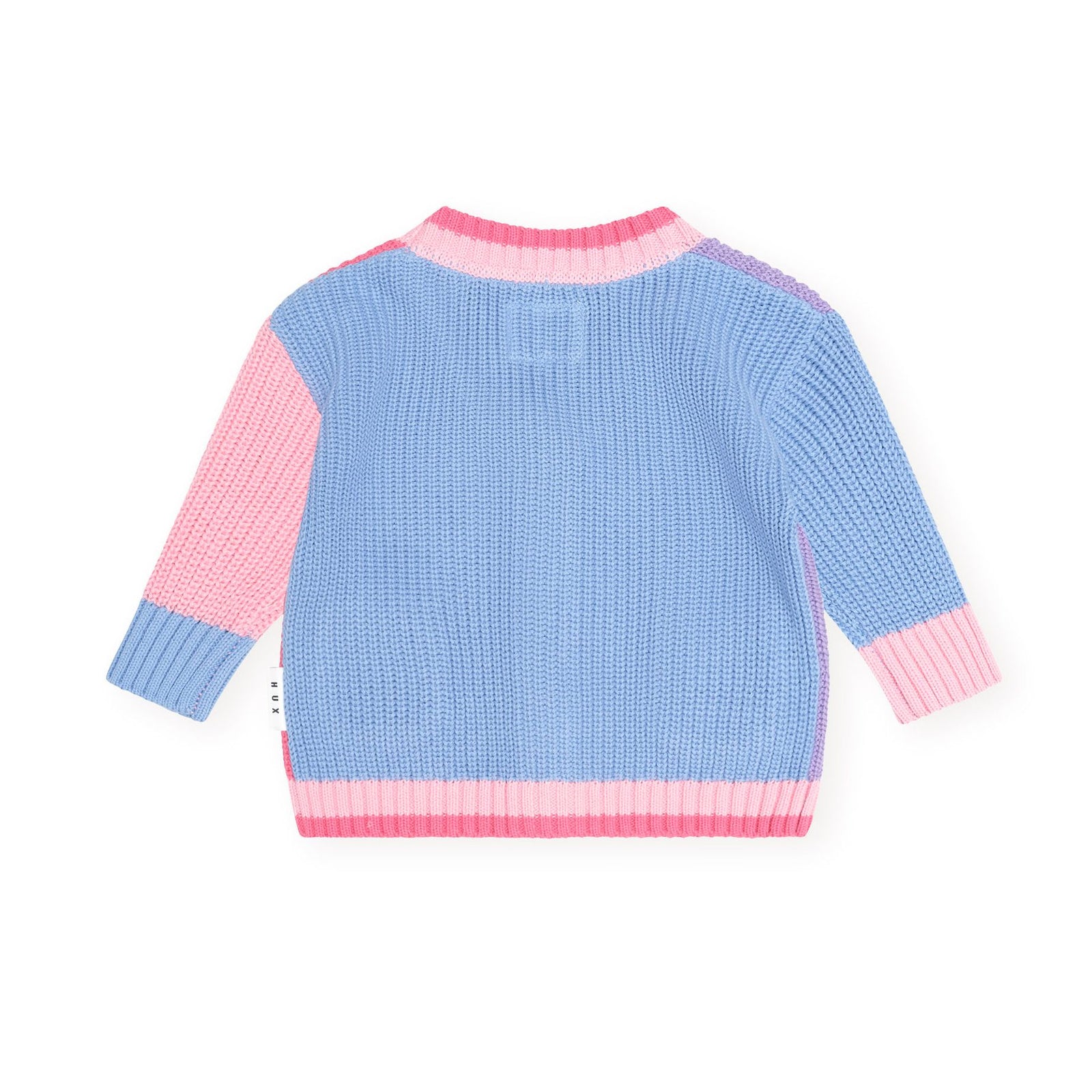 Colour Block Peekaboo Huxette Cardi