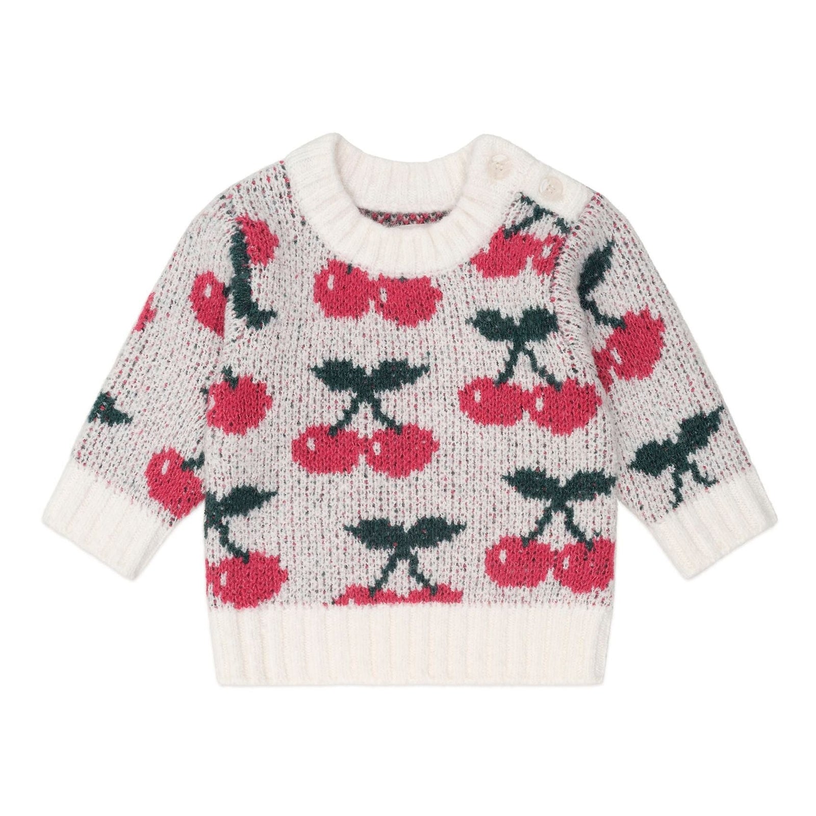 Cherry Knit Pullover