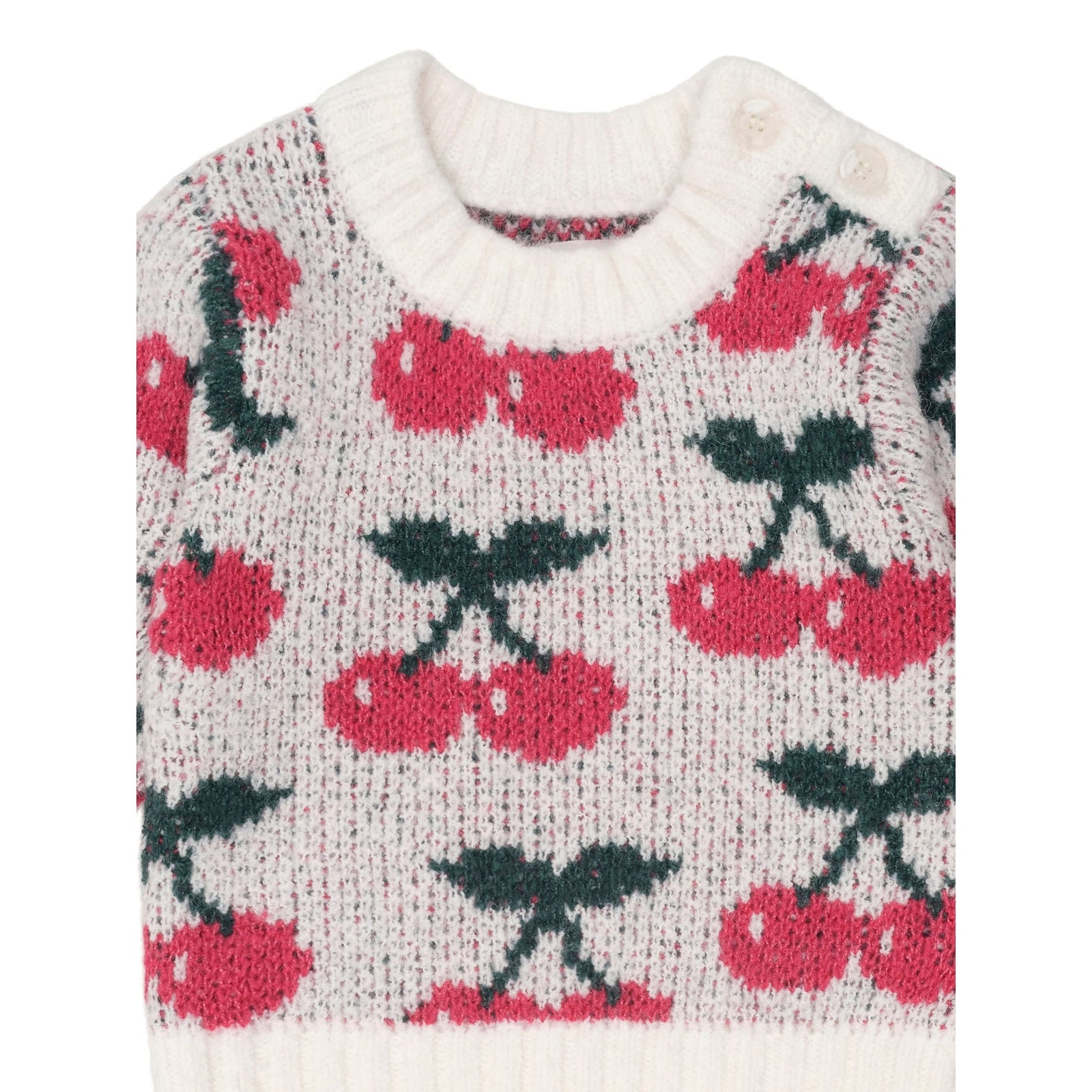 Cherry Knit Pullover