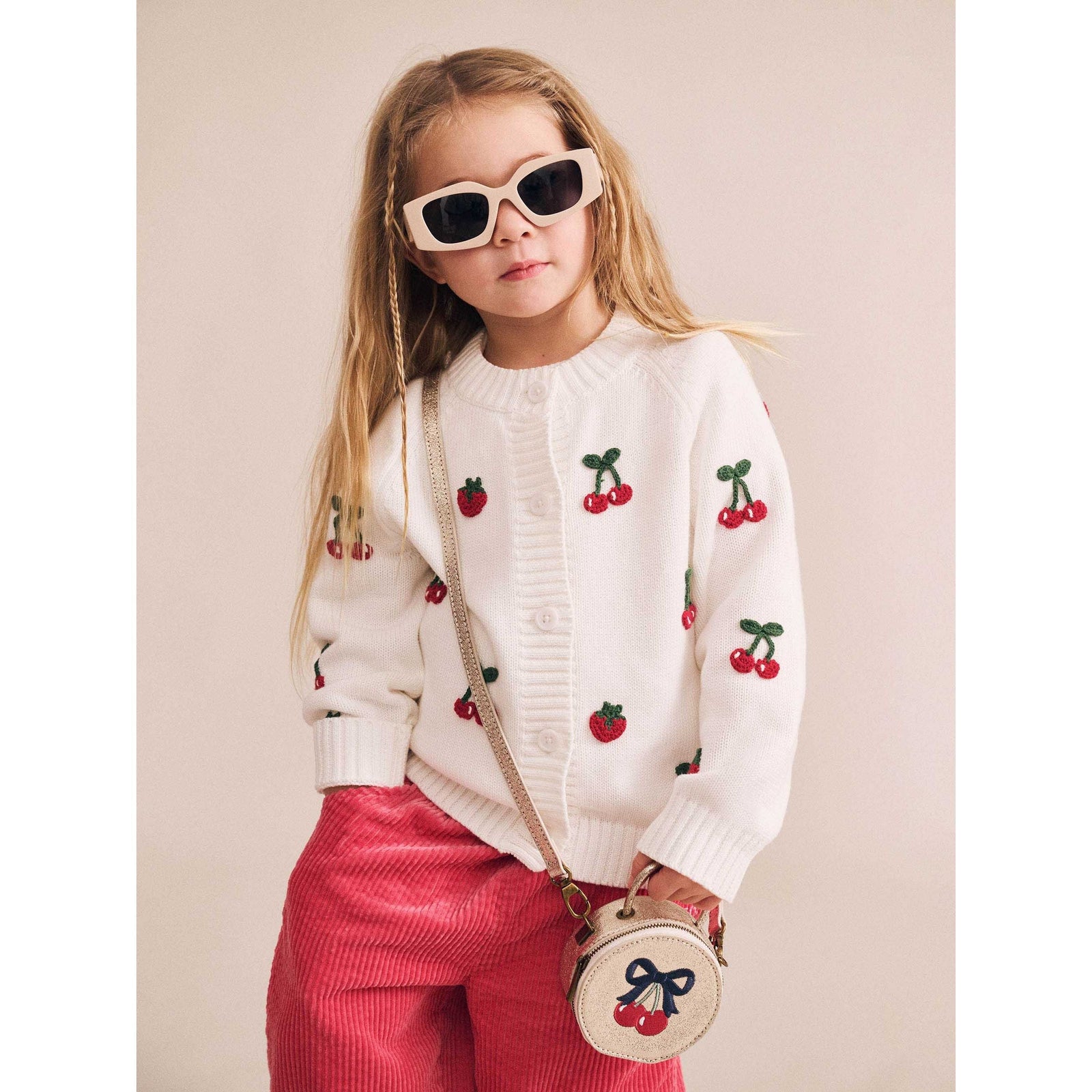 Cherry Knit Pullover