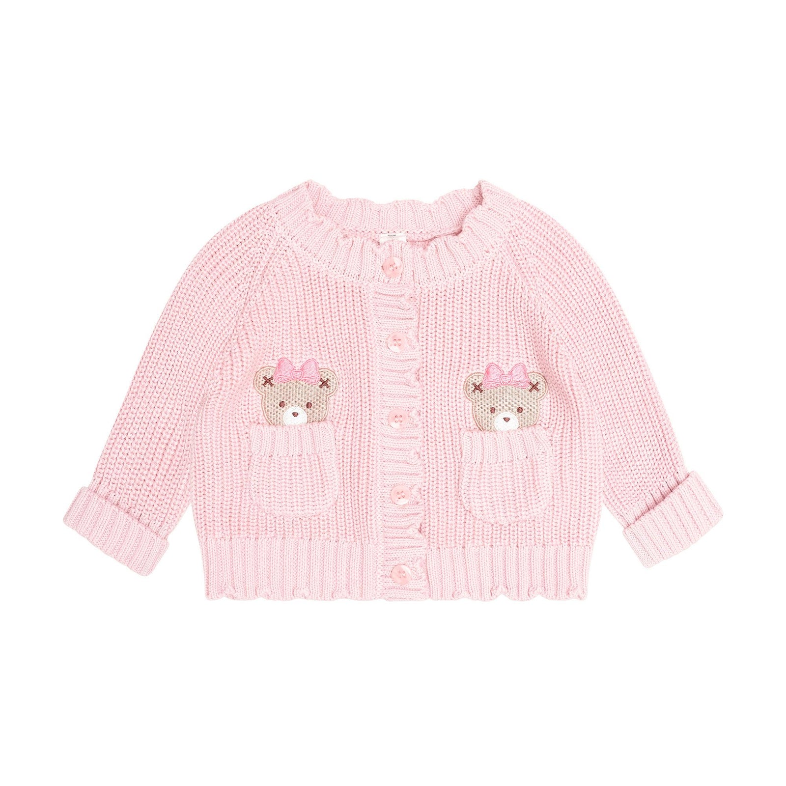 Baby Pink Fisherman Cardi
